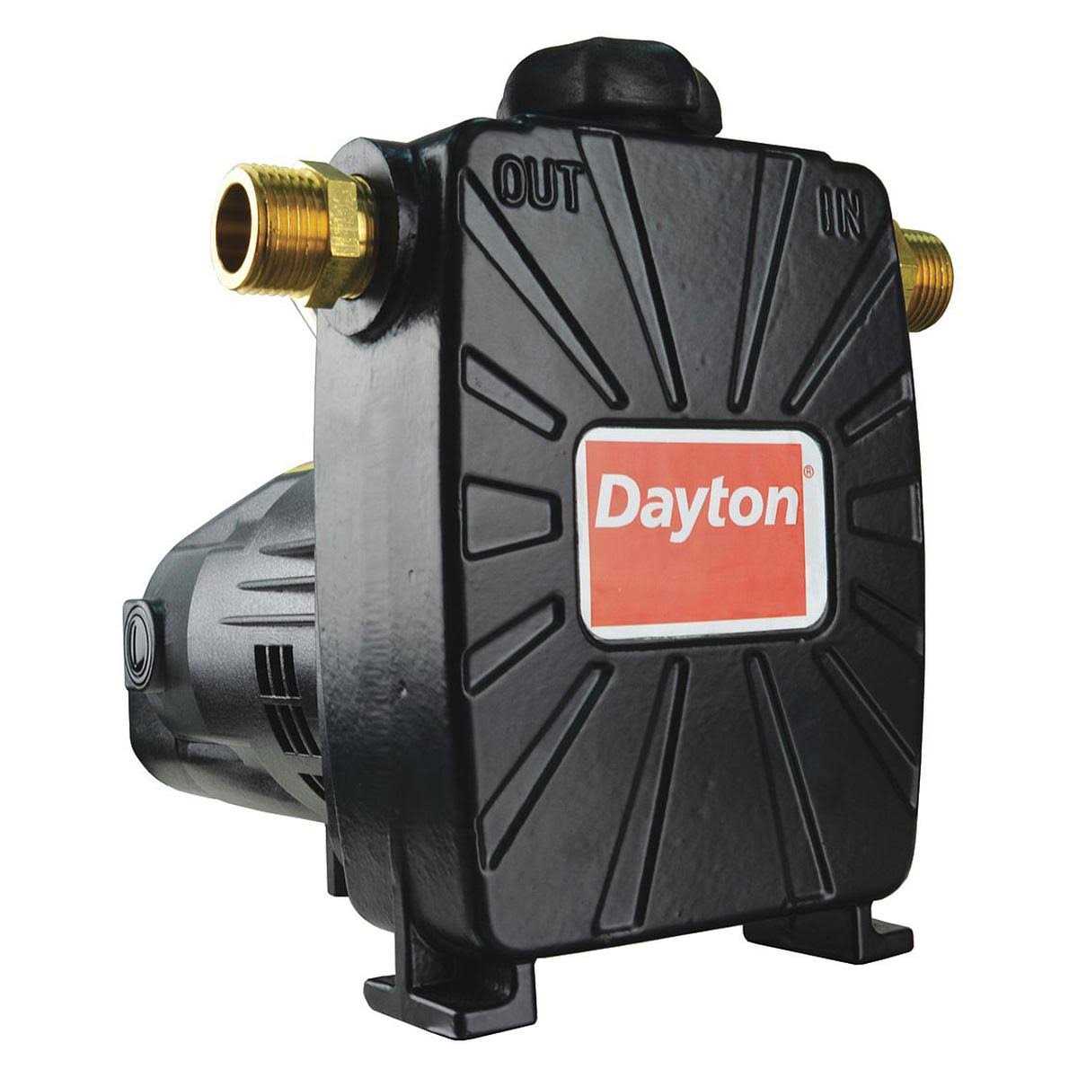 Dayton 33RW83 1/2 HP 1 Ph 115V 8A ODP Utility Pump - Cheap Fitting