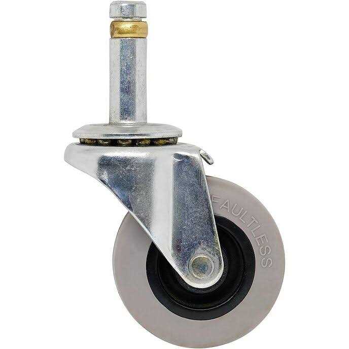 Shepherd Hardware 9790 2 Inch Swivel Stem Caster Rubber Wheel - Cheap Fitting