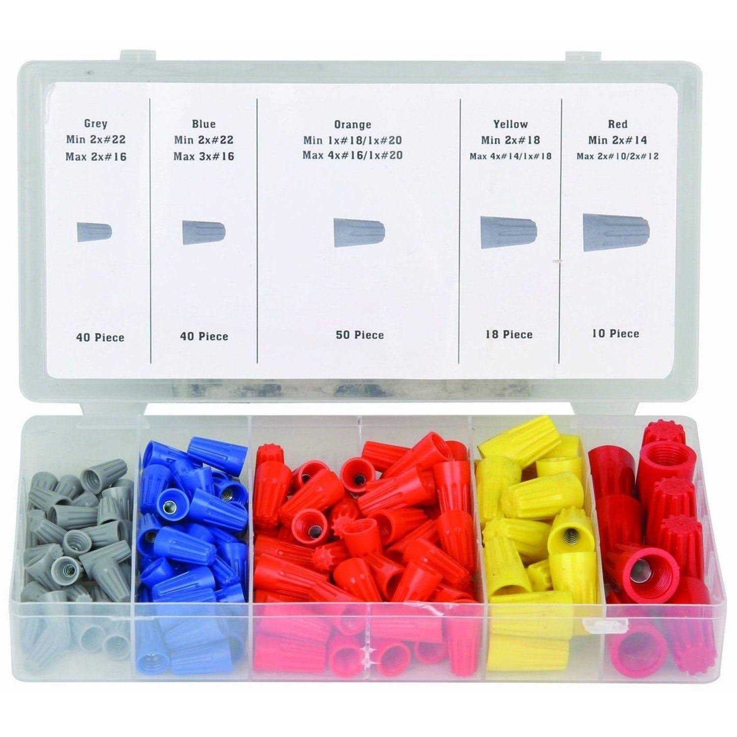 Storehouse 67520 158 Pc Wire Connector Assortment - Cheap Fitting
