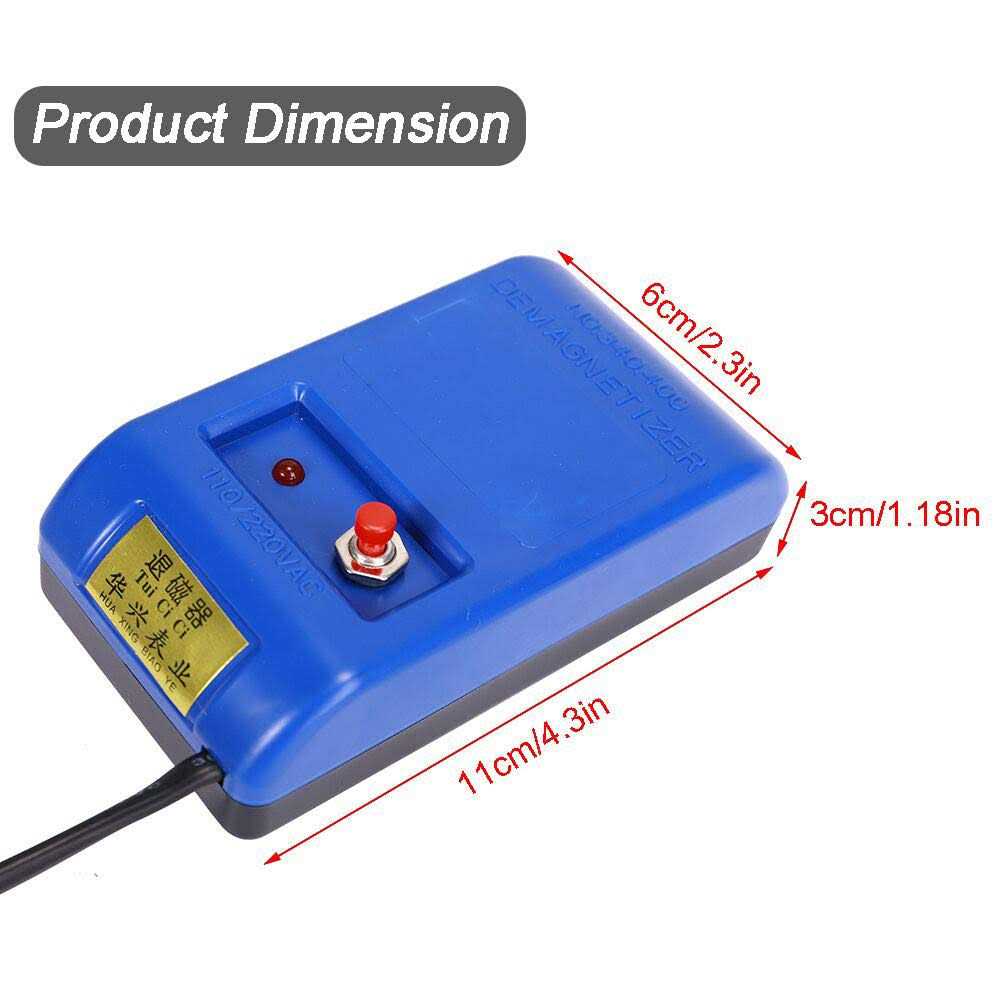 QEES Demagnetizer,Professional Watch Demagnetizer,Watch Repair Kit Watch Repair Degaussing Demagnetizer Tool,Magnetizer Demagnetizer Tool Kit For Watch - Cheap Fitting