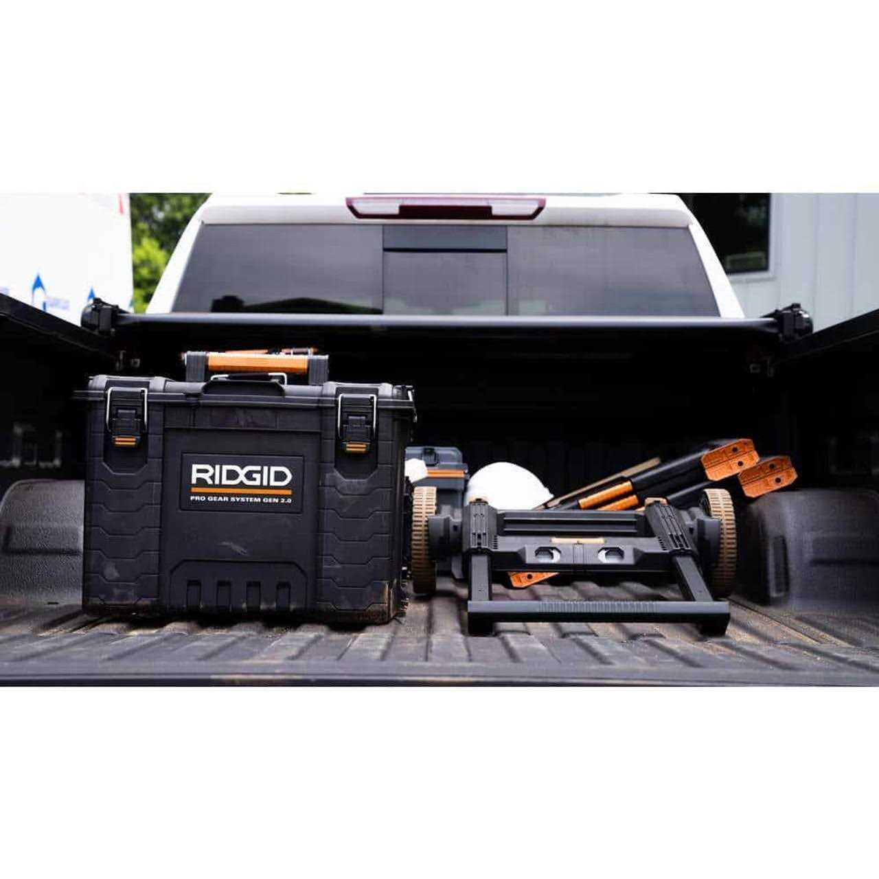 RIDGID 2.0 Pro Gear System 25 in. All Terrain Rolling Tool Cart - Cheap Fitting