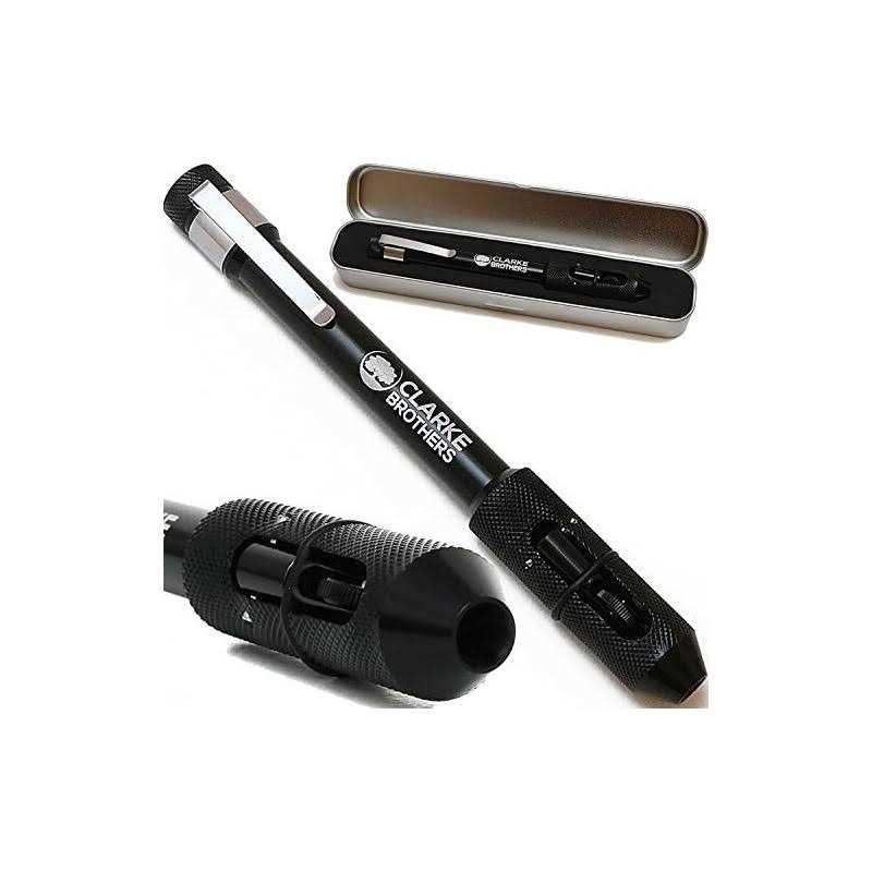 Clarke Brothers Tig Welding Pen Holder – Welder Feeder With Metal Case For Storage – Enhanced Comfortable Grip Tig Finger – Practical Pocket Clip – - Cheap Fitting