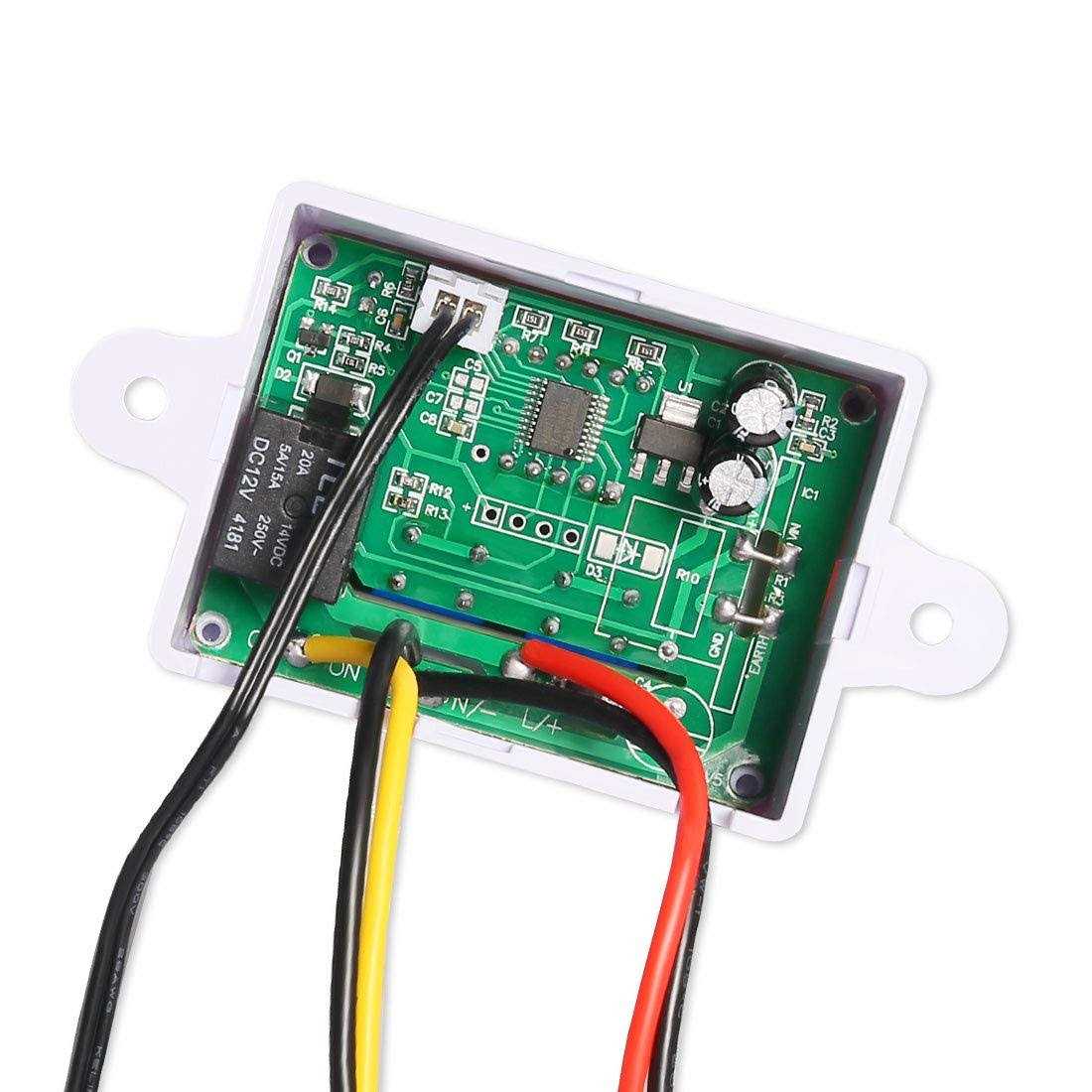 Digital LED Temperature Controller Module XH-W3001 Thermostat Switch with Waterproof Probe - Cheap Fitting