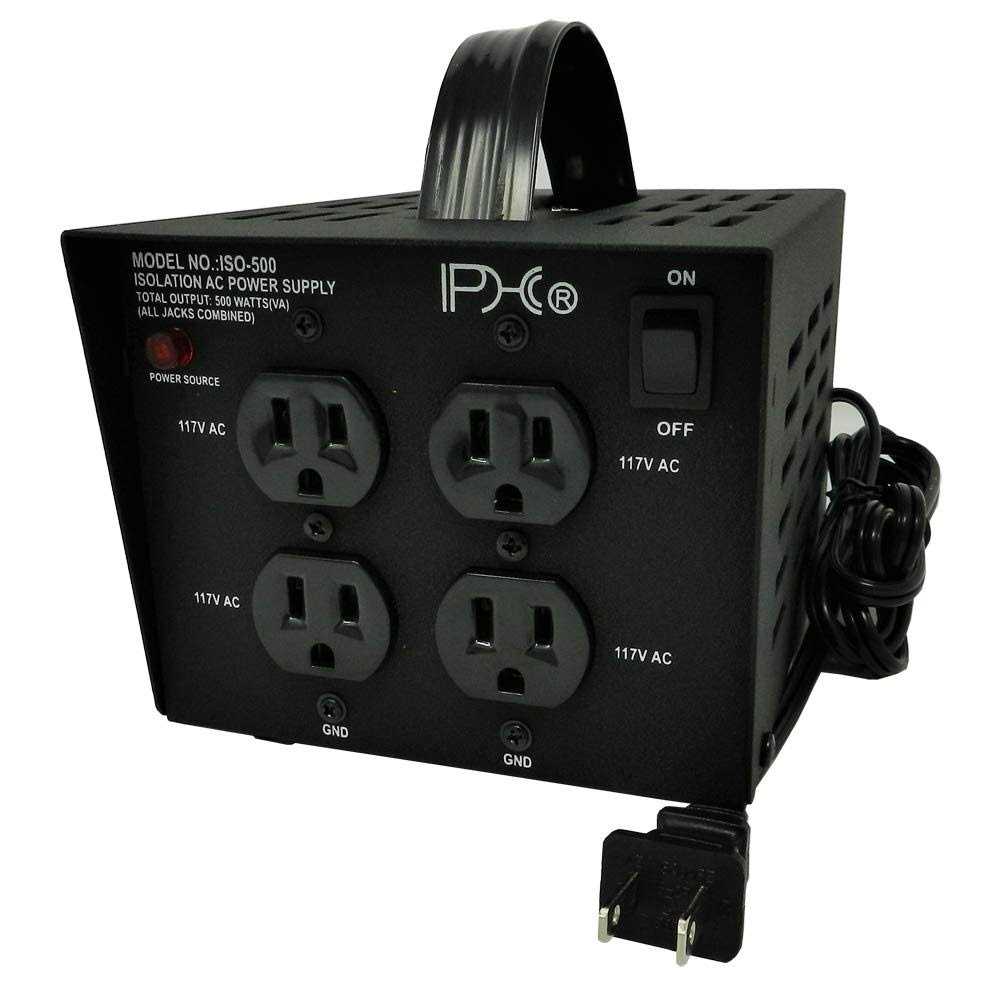 500VA Isolation Transformer - Cheap Fitting