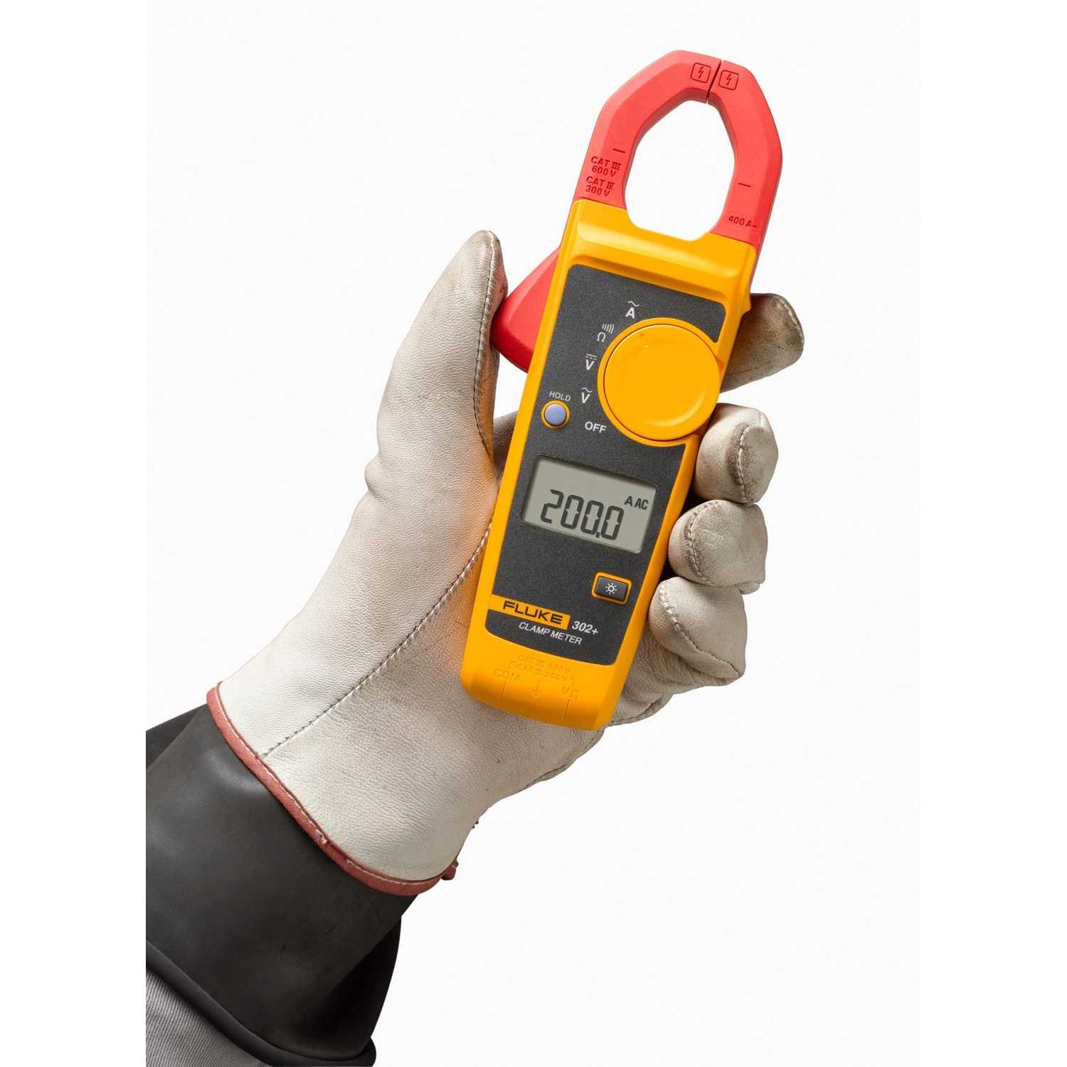 Fluke 302+ 400AC Clamp Meter - Cheap Fitting