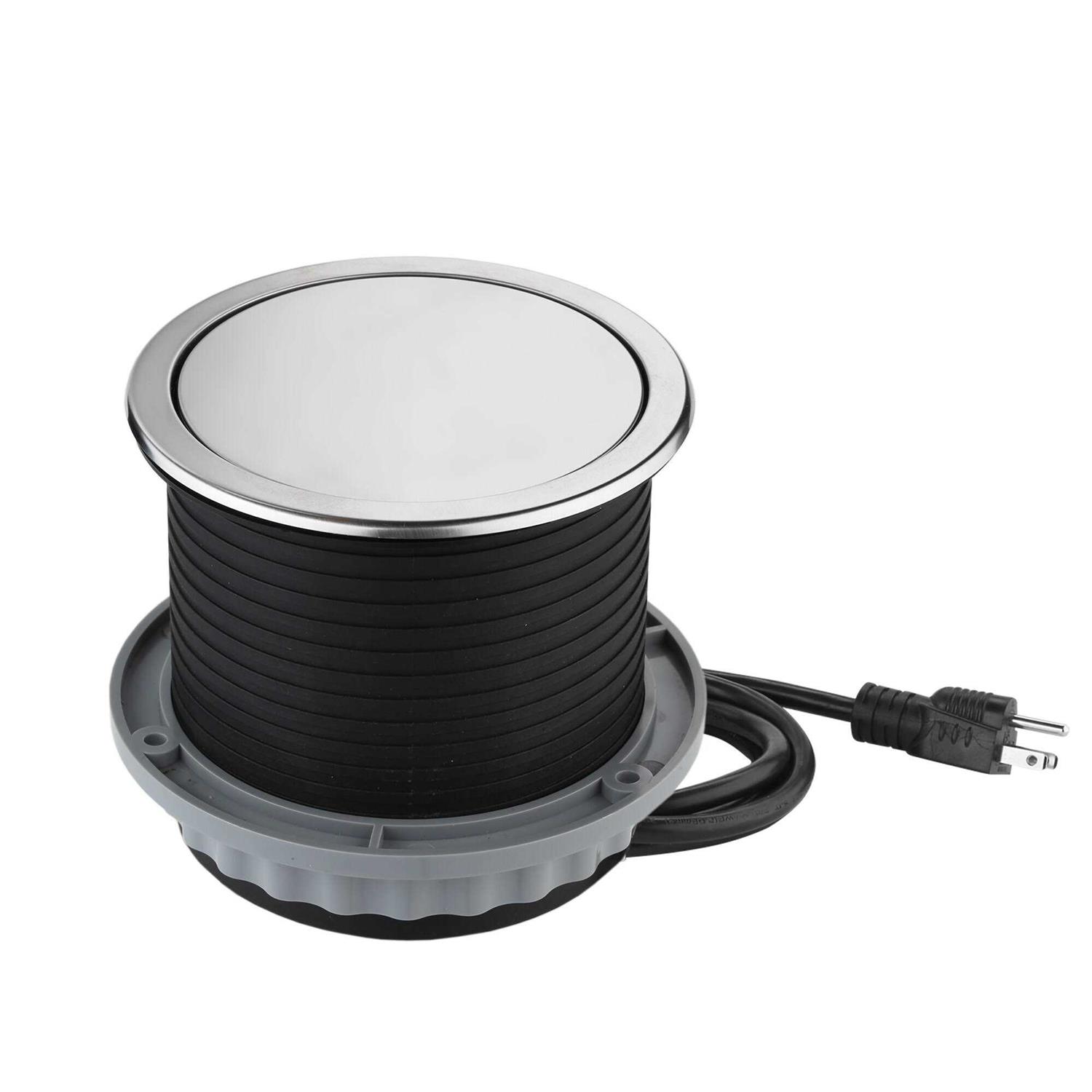 Link2Home Space Saver Pop Up Outlet with USB 3 Power Outlets 15A - Cheap Fitting