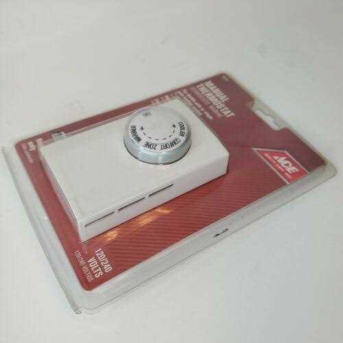 Ace Manual Thermostat - Cheap Fitting