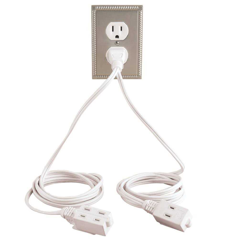 Collections Etc Double Ended Extension Cord - Cheap Fitting