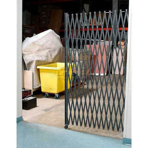 Global Industrial Single Folding Security Gate - Cheap Fitting