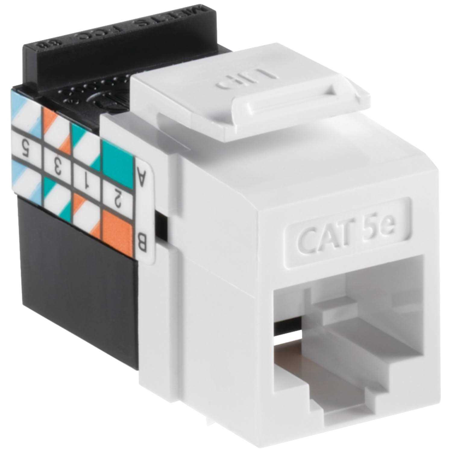 Leviton GigaMax 5e QuickPort Connector 5G108 - Cheap Fitting