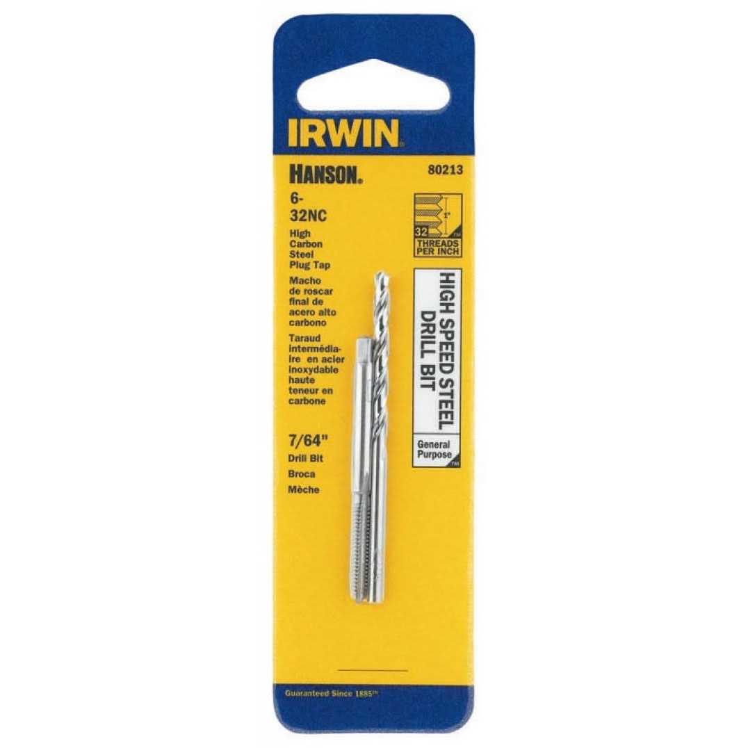 Irwin 80213 Tap and Drill Bit Set - Cheap Fitting