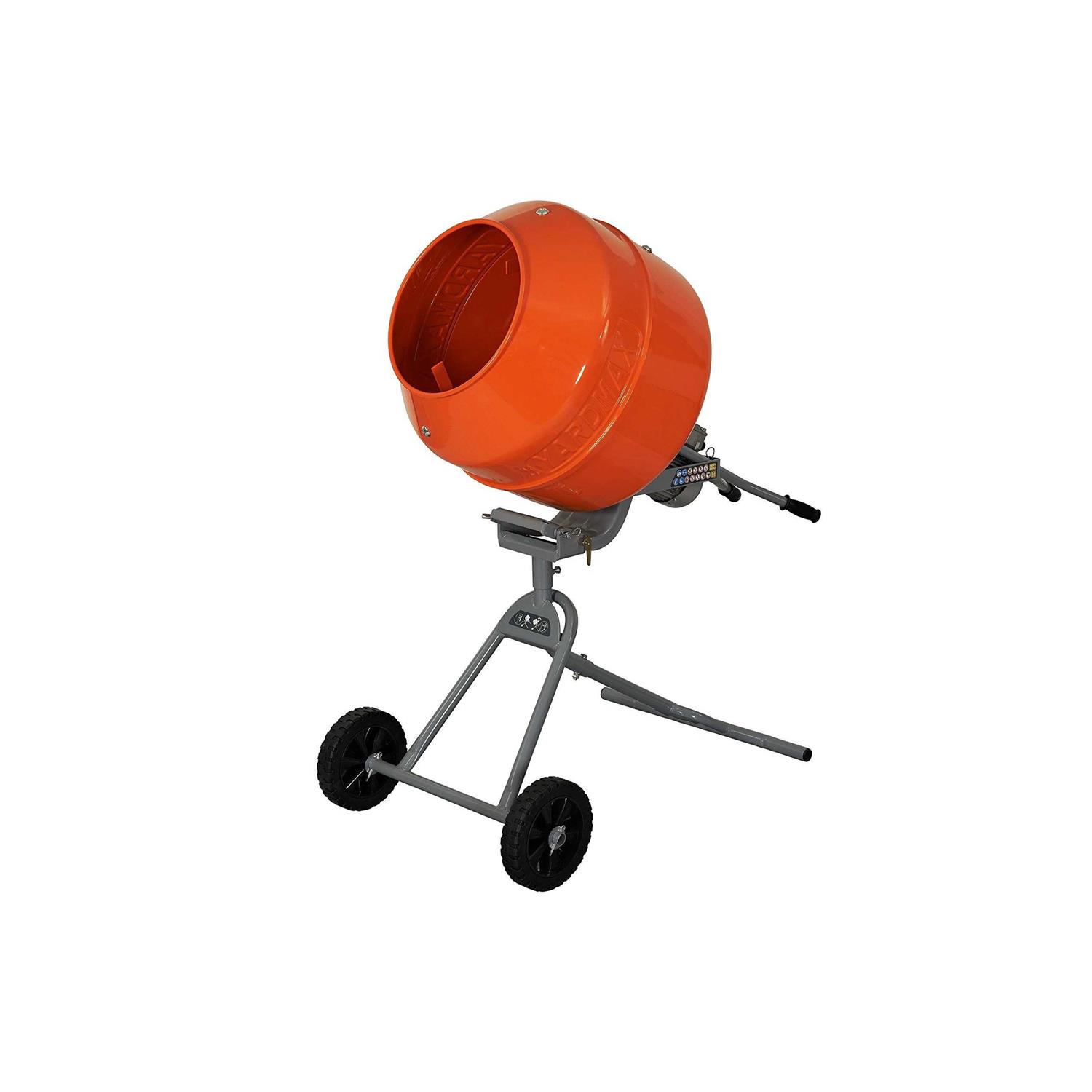 YARDMAX 5.0 cu. ft. Concrete Mixer - Cheap Fitting