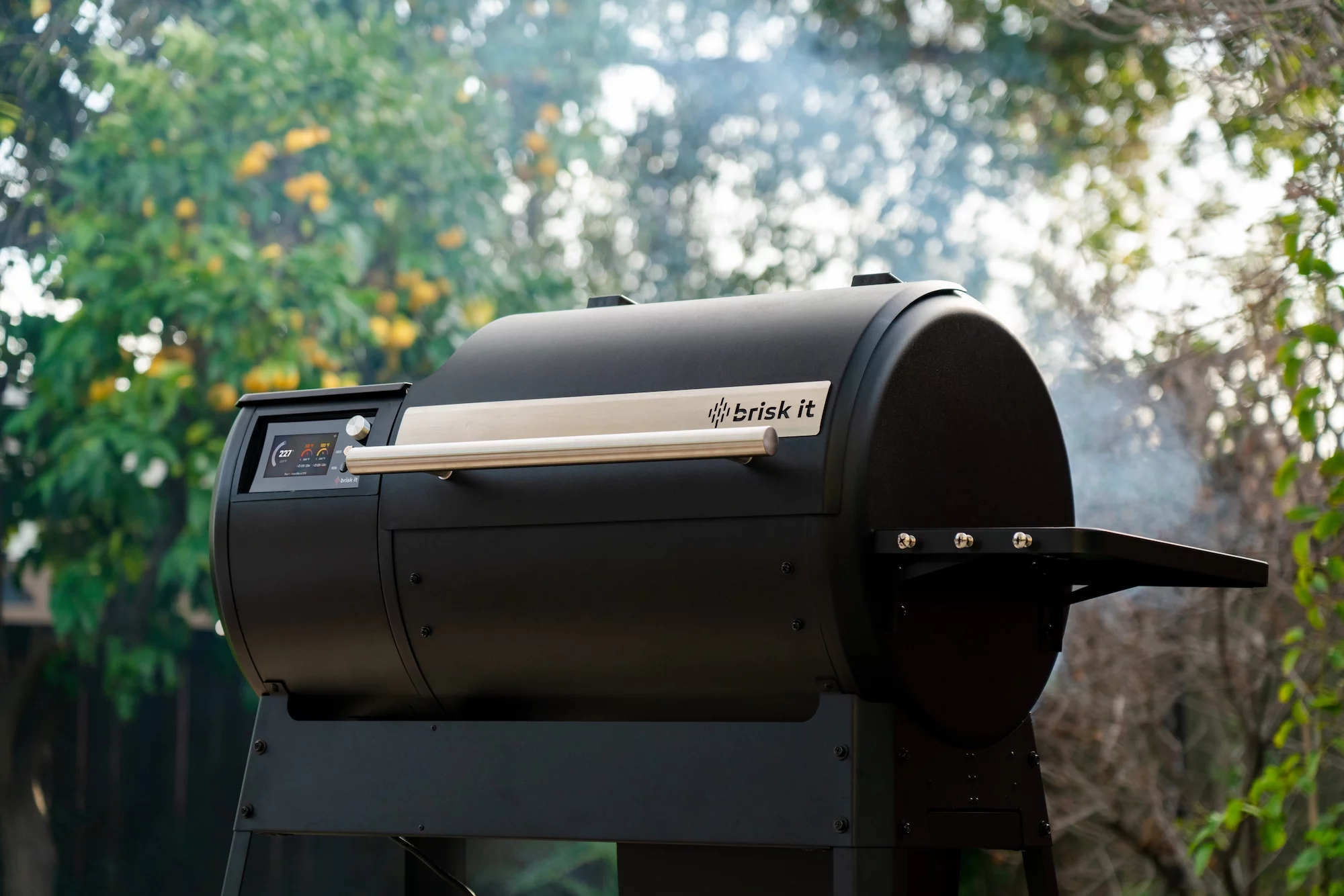 Brisk It BGO580 Origin-580 Wood Pellet Smoker Grill, Matte Black - Cheap Fitting