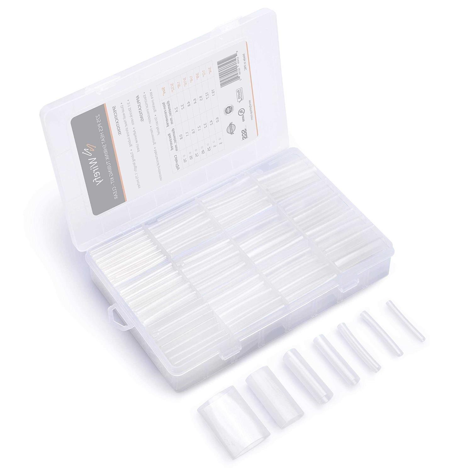 Wirefy Heat Shrink Tubing Kit 3:1 Ratio Adhesive Lined - Cheap Fitting