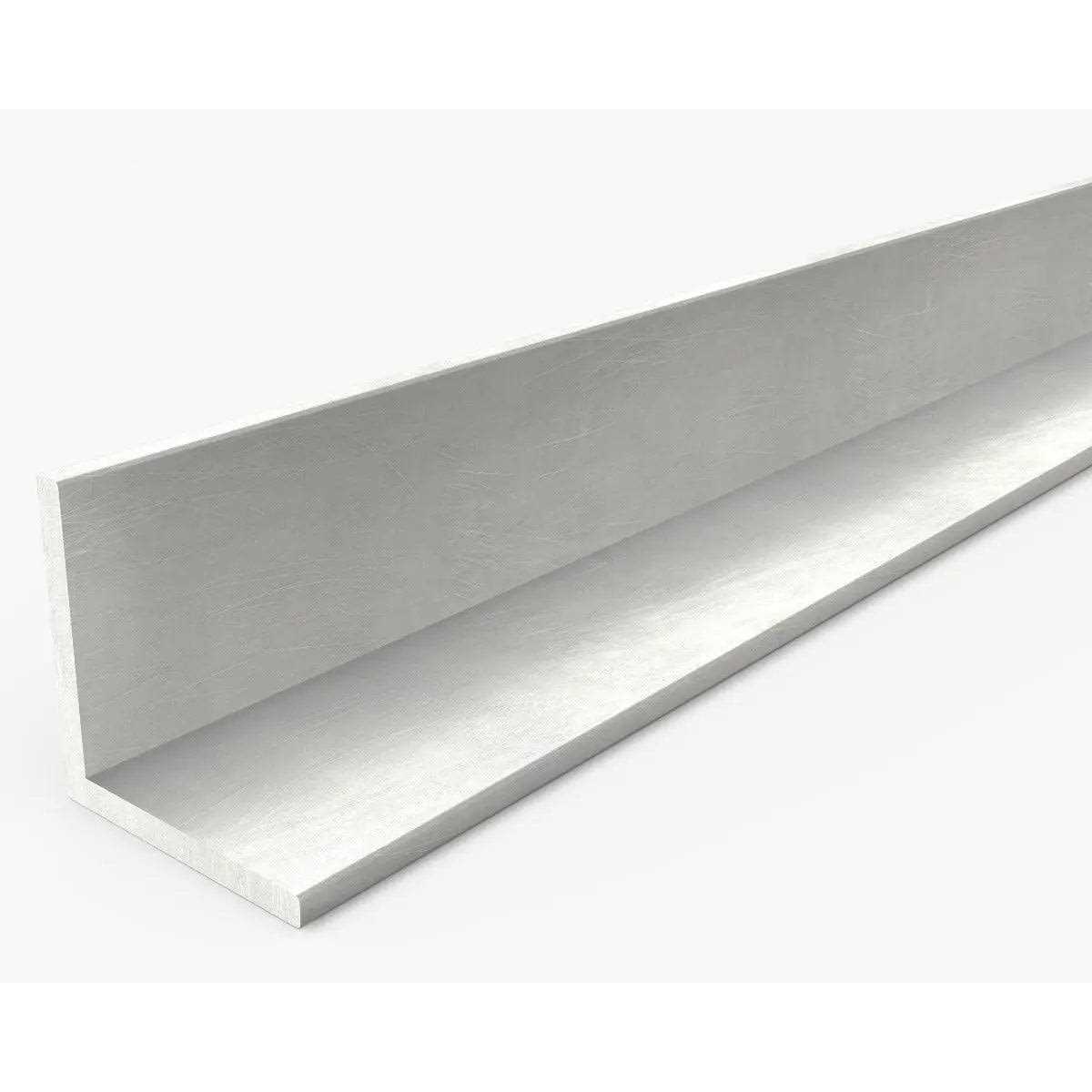 48 x 0.6 Metal Corner Piece Tile Trim in Silver Innovera Decor by Palram 706610 - Cheap Fitting