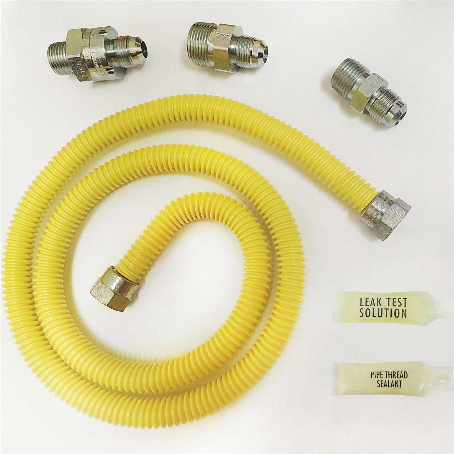 Dormont Gas Flow Valve Kit,3/8 ID x 4 ft. L 20C-3131V4KIT-TS-48B - Cheap Fitting