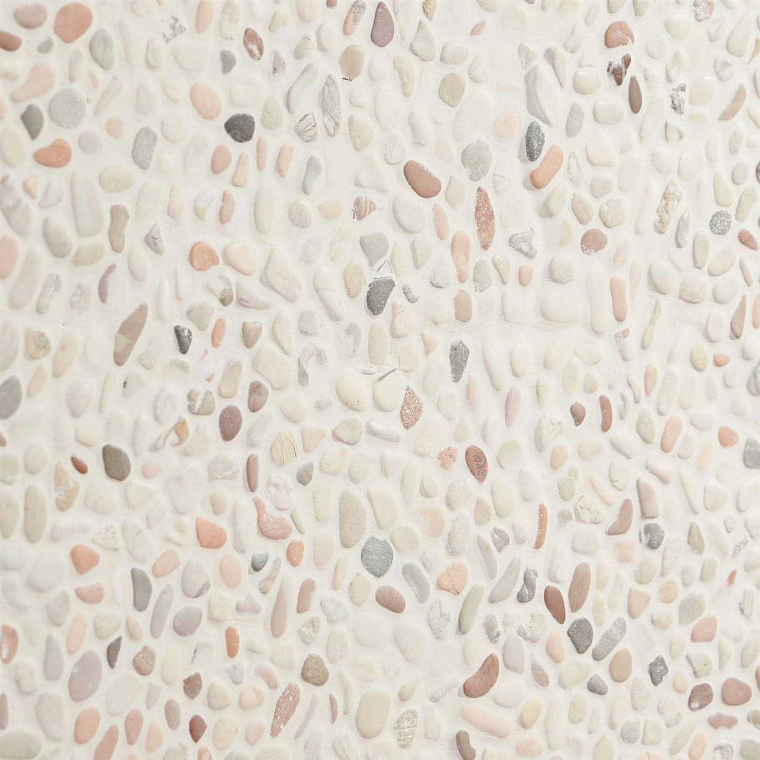Ivy Hill Tile Countryside Micropebbles 11.81 in. x 11.81 Blend Floor and Wall Mosaic - Cheap Fitting
