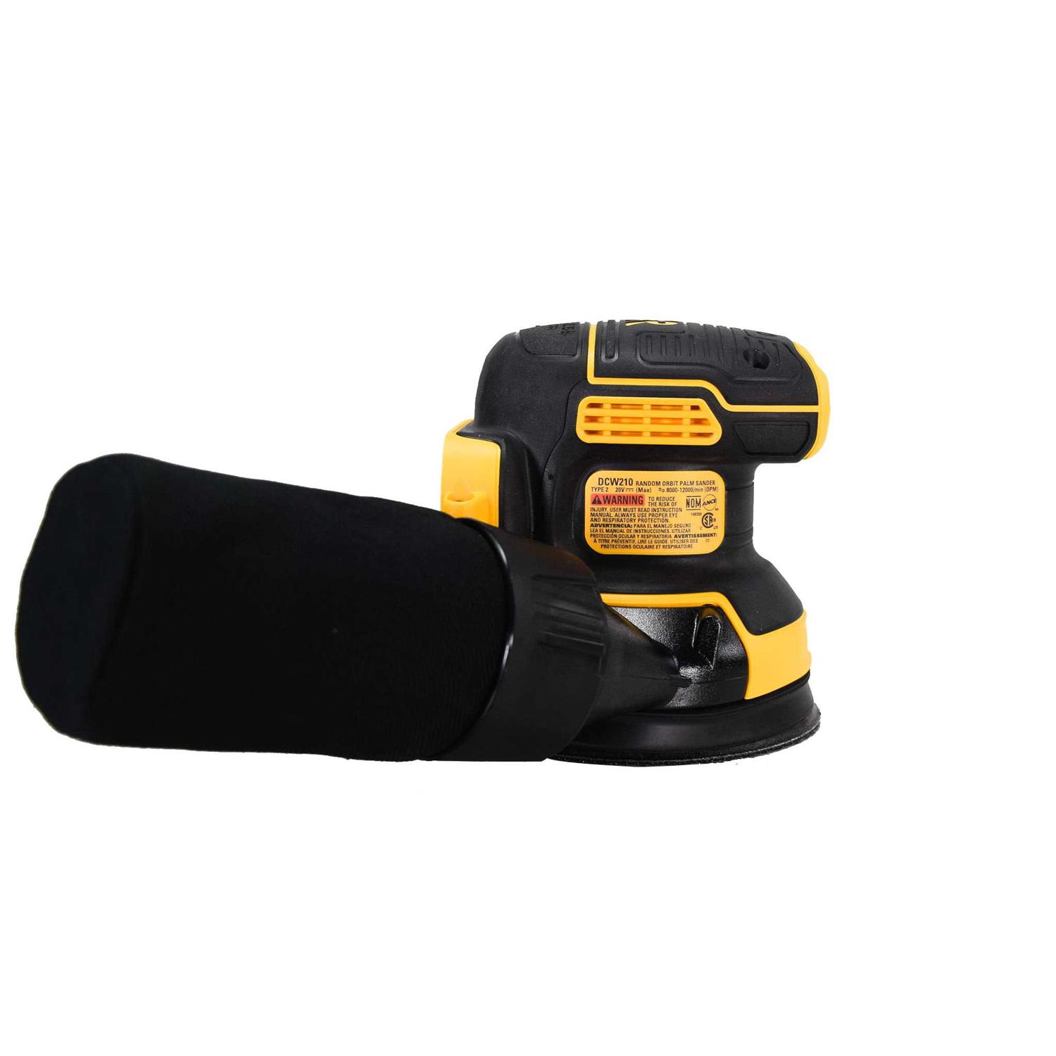 DeWalt DCW210Q1 20V 5 Cordless Variable Speed Random Orbital Sander Kit - Cheap Fitting
