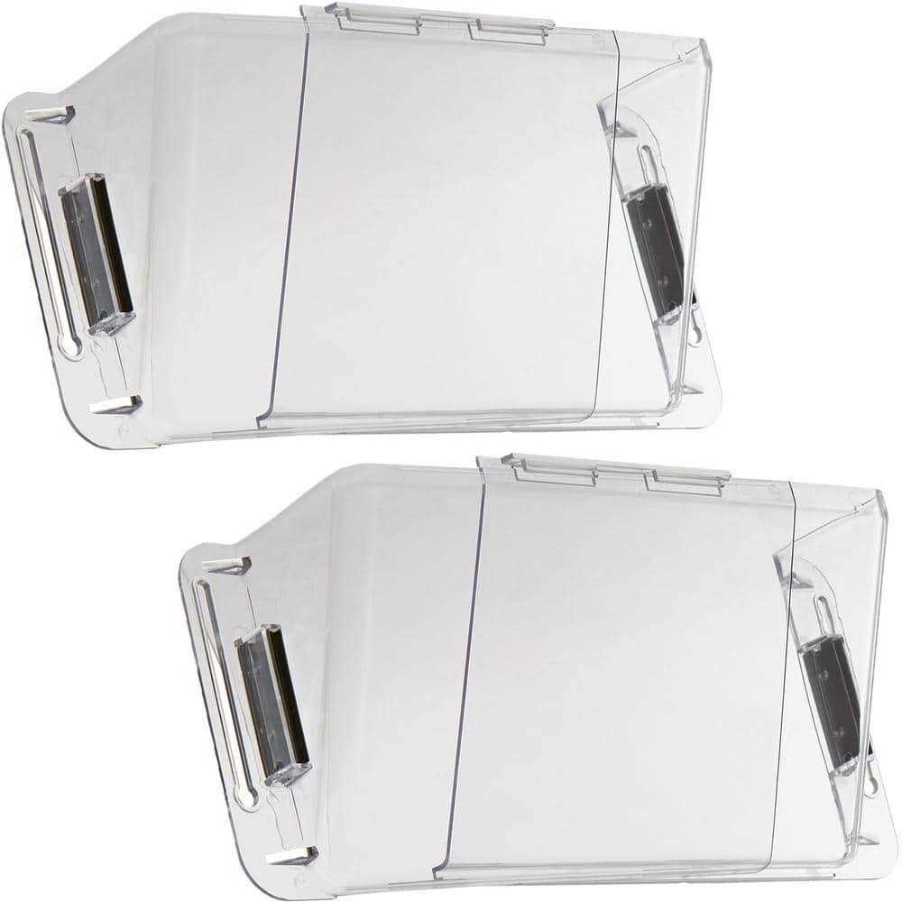 Home Intuition Adjustable Magnetic Heat and Air Deflector for Vents Sidewall and Ceiling Registers - Cheap Fitting