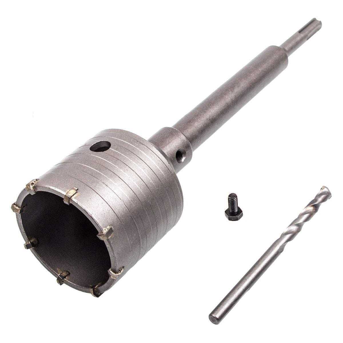Certbuy 2 1/2 Inch Concrete Hole Saw with Sds Plus Shank 65mm Wall Hole Saw Drill Bit For Brick Concrete Cement Stone - Cheap Fitting