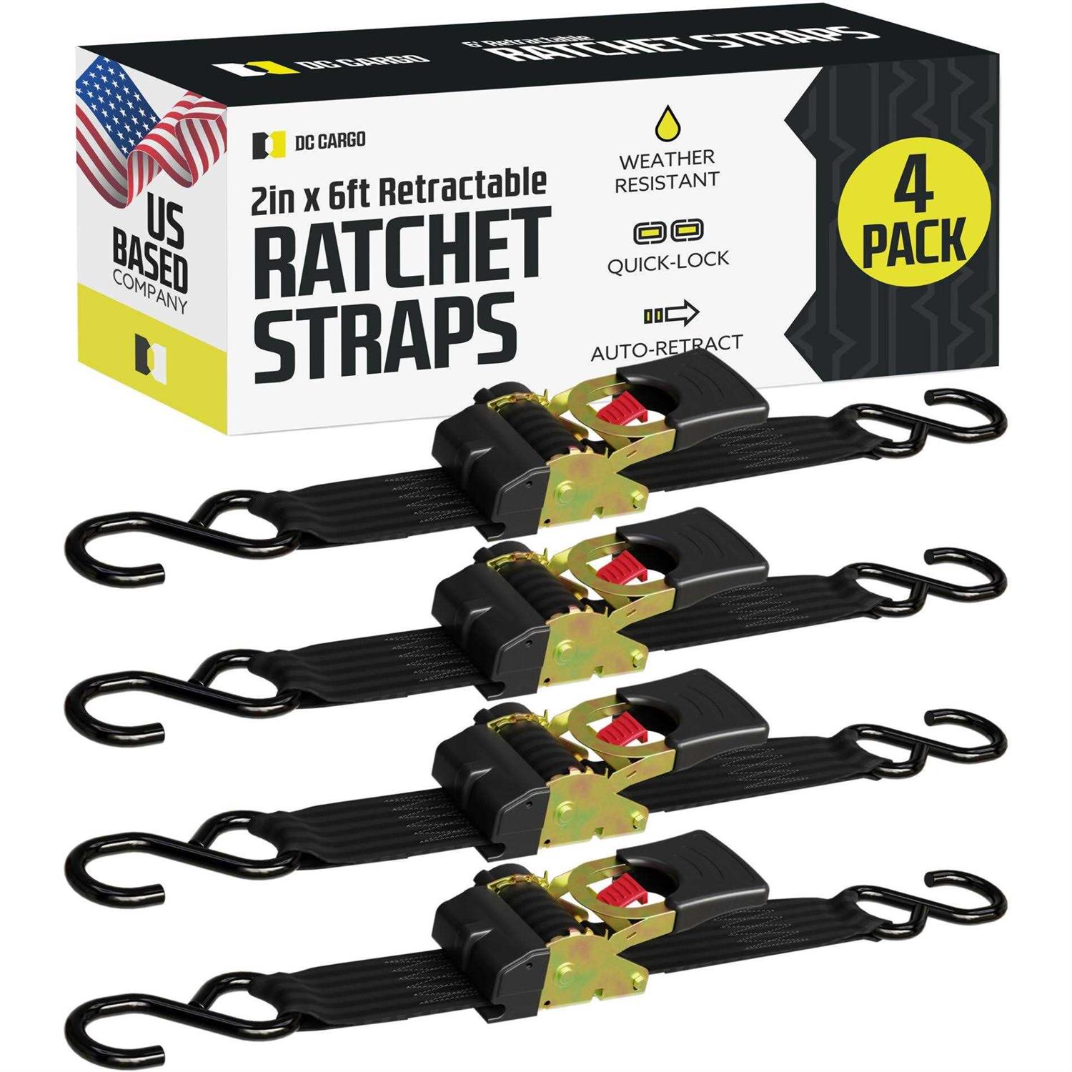 Dc Cargo Ratchet Straps Hooks - Cheap Fitting