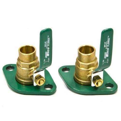 Taco SFL-075S 3/4 Sweat Shut-Off Freedom Swivel-Flange Set - Cheap Fitting