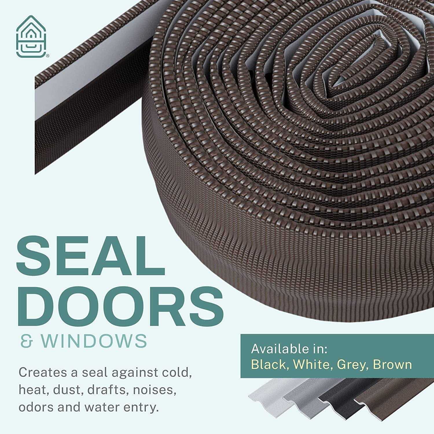 Home Intuition Sliding Door Gap Filler & Window Draft Stopper 33” Weatherstripping Self Adhesive Foam Seal Strip - Cheap Fitting
