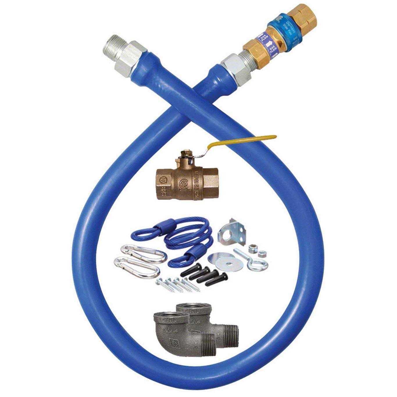 Dormont 1675KIT48 Gas Hose Kit - Cheap Fitting