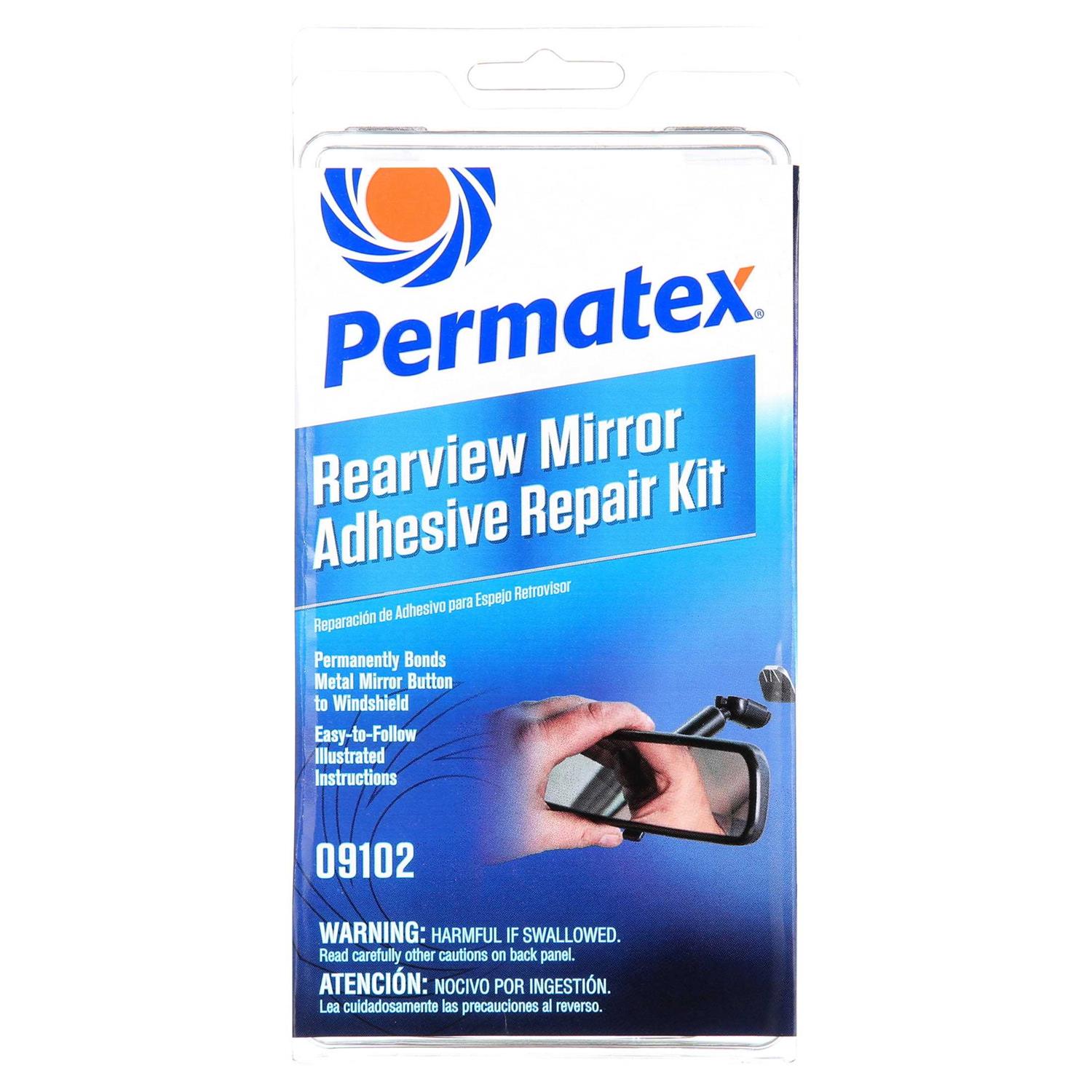 Permatex Rearview Mirror Adhesive Kit 09102 - Cheap Fitting