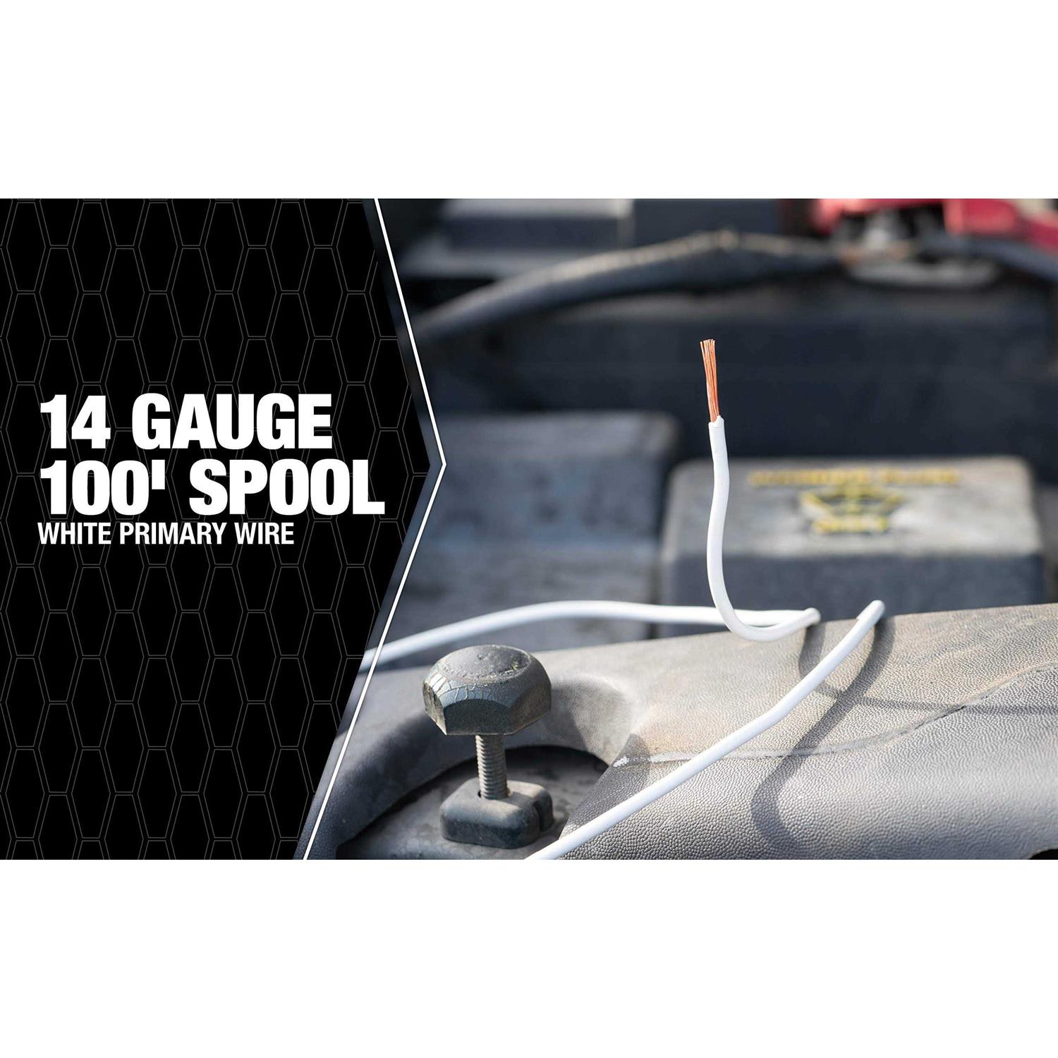 Coleman Cable 55669023 100 ft. 14 Gauge Primary Wire - Cheap Fitting