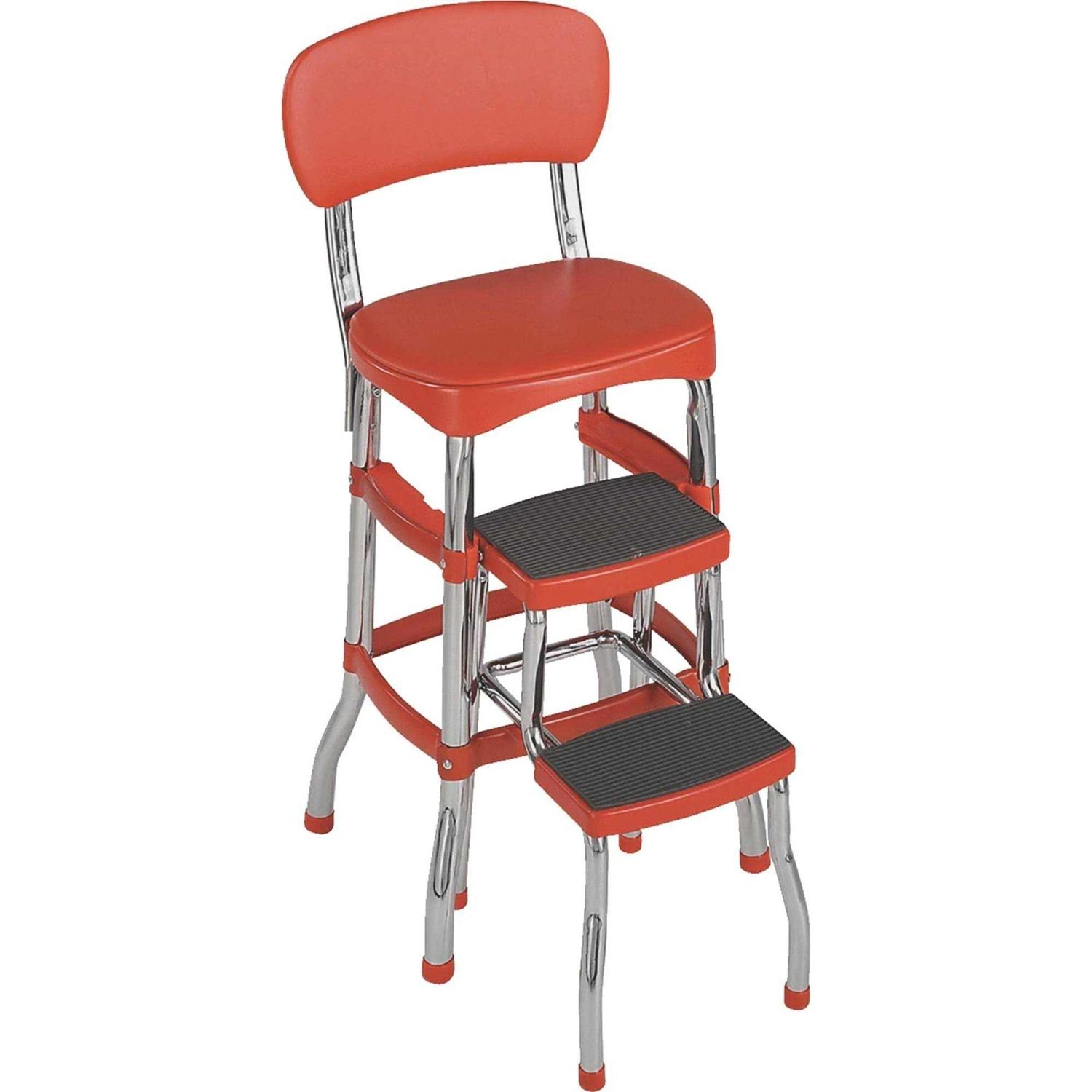 Cosco Retro Counter Chair/Step Stool - Cheap Fitting