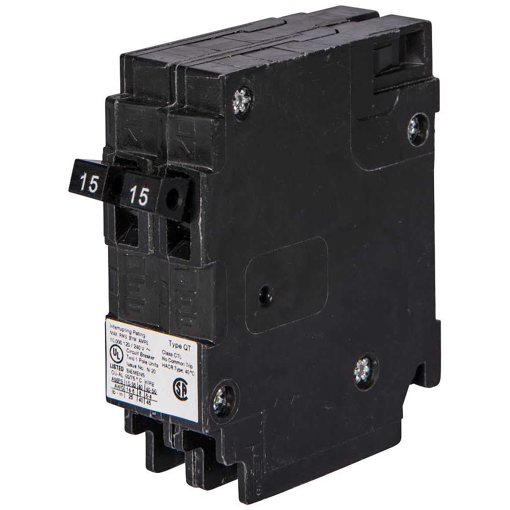 Siemens Q1515NC Circuit Breaker - Cheap Fitting
