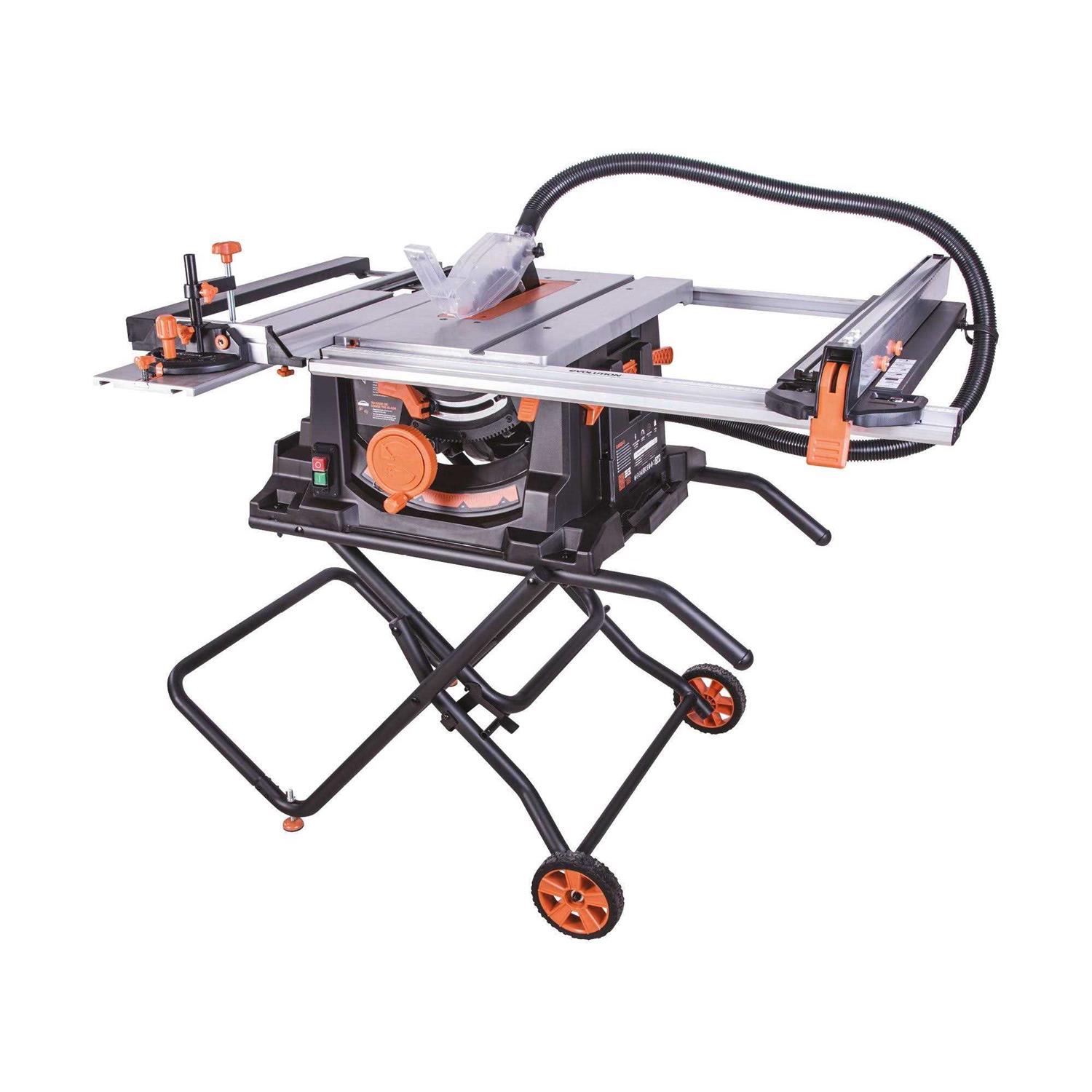 Evolution Power Tools 15 Amp 10 in. Multi-Material Table Saw RAGE5-S - Cheap Fitting