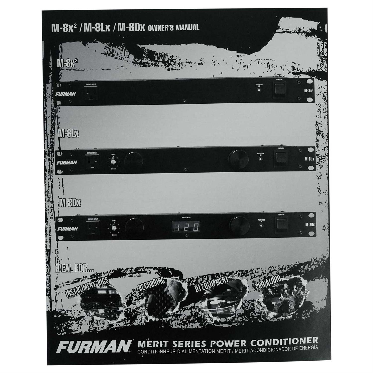 Furman M-8X2 Power Conditioner - Cheap Fitting