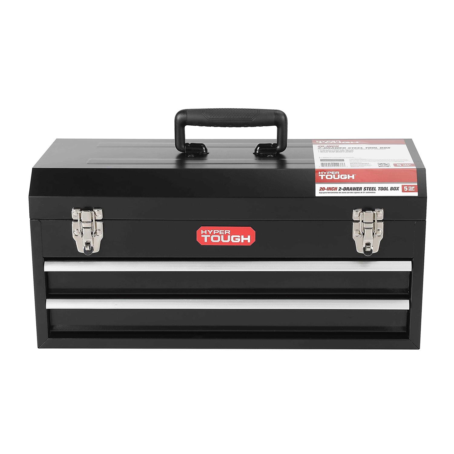 Hyper Tough 20-Inch 2-Drawer Tool Box - Cheap Fitting