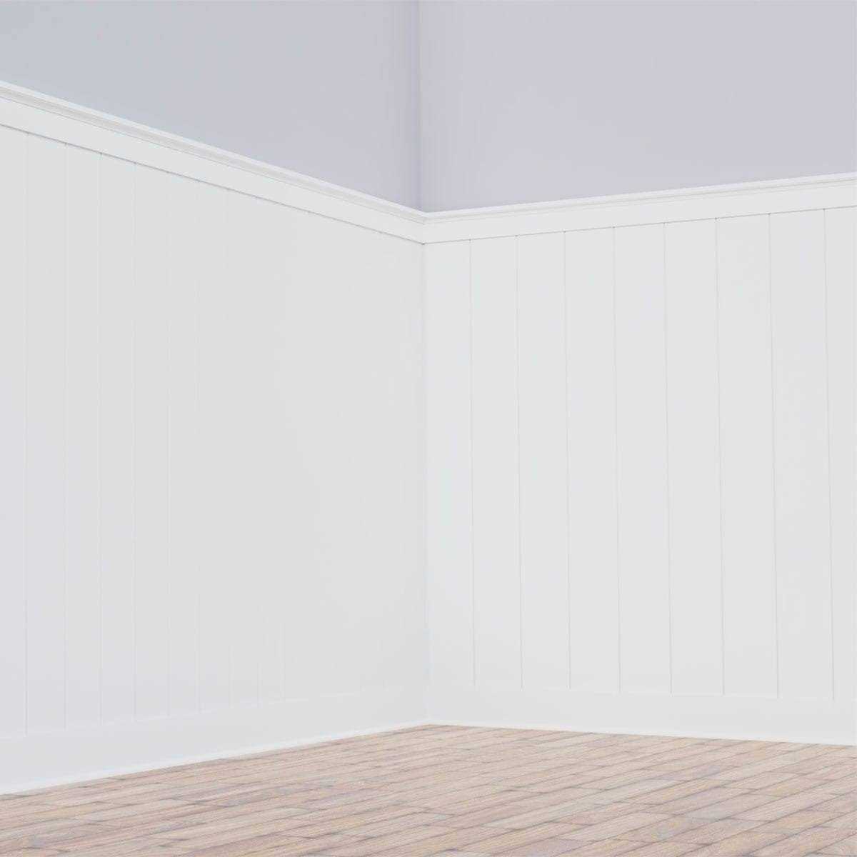 Deluxe Shiplap 96 PVC Wainscot Kit Ekena Millwork - Cheap Fitting