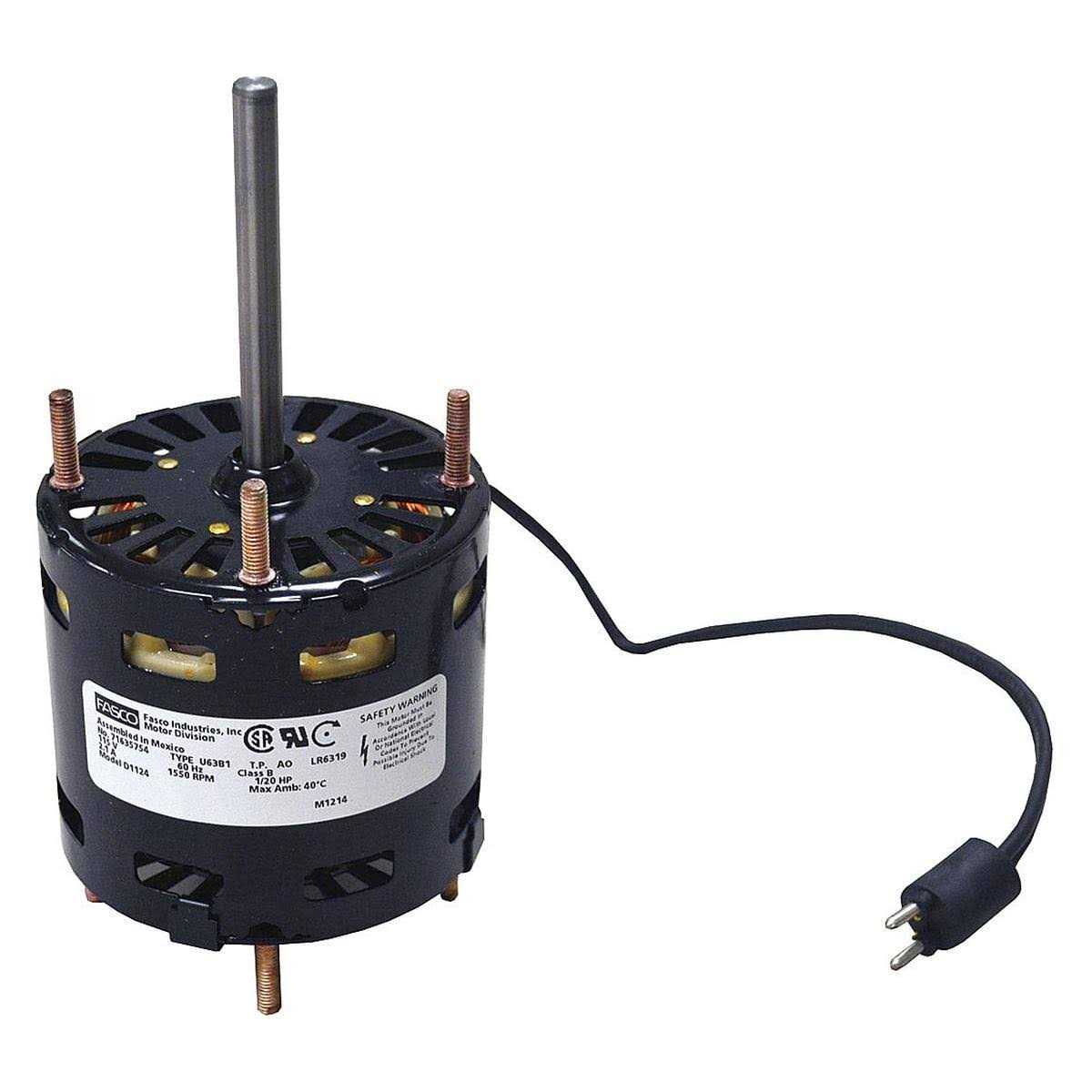 Fasco D1124 Motor 1/20 Hp - Cheap Fitting