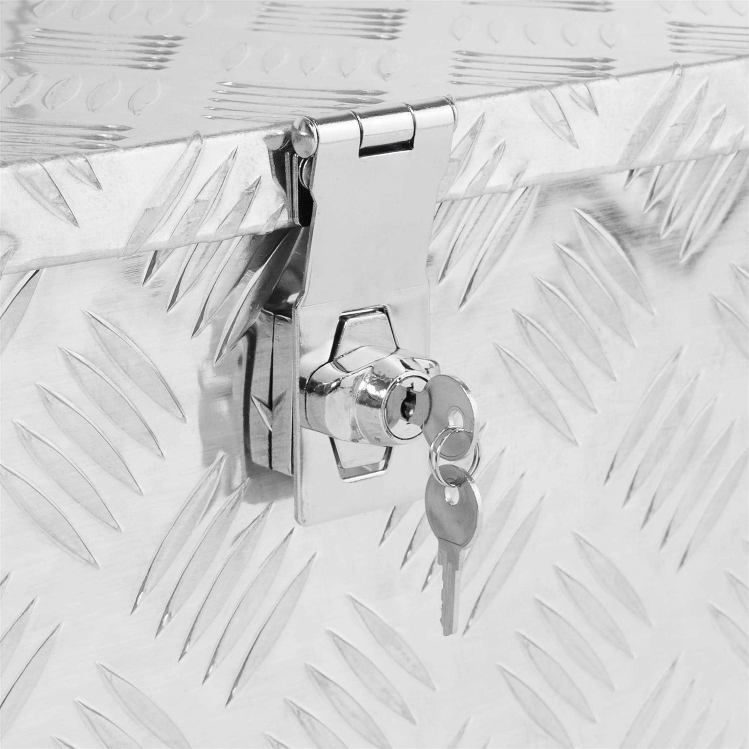 Best Choice Products 30 Aluminum Camper Tool Box - Cheap Fitting