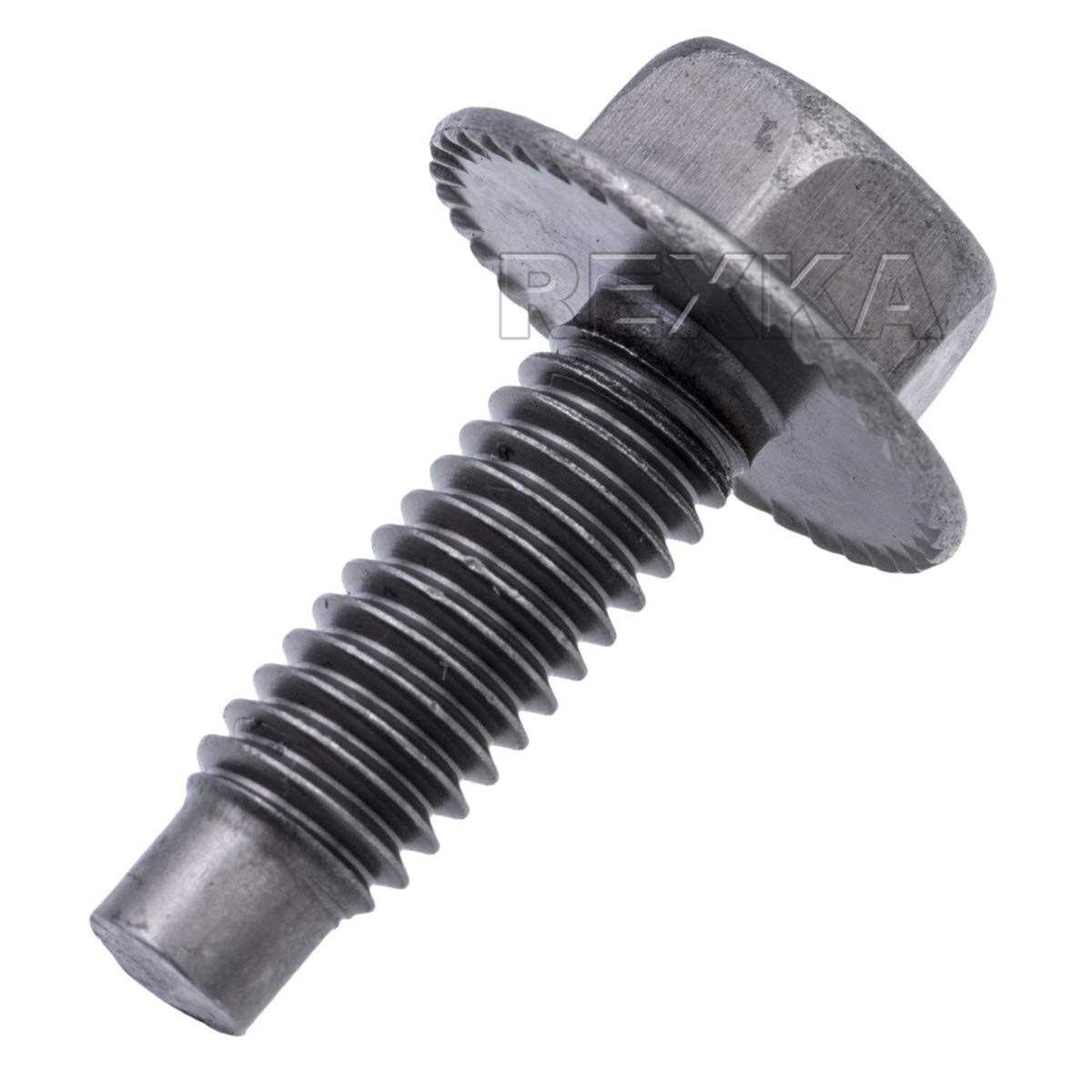 Rexka 10pcs 5/16-18 X 1 Hex Washer Head Spin Lock Body Bolts - Cheap Fitting