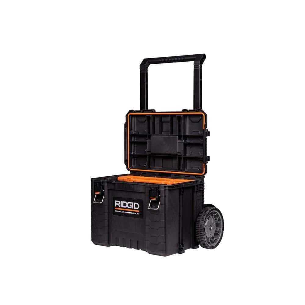 RIDGID 2.0 Pro Gear System 25 in. All Terrain Rolling Tool Cart - Cheap Fitting