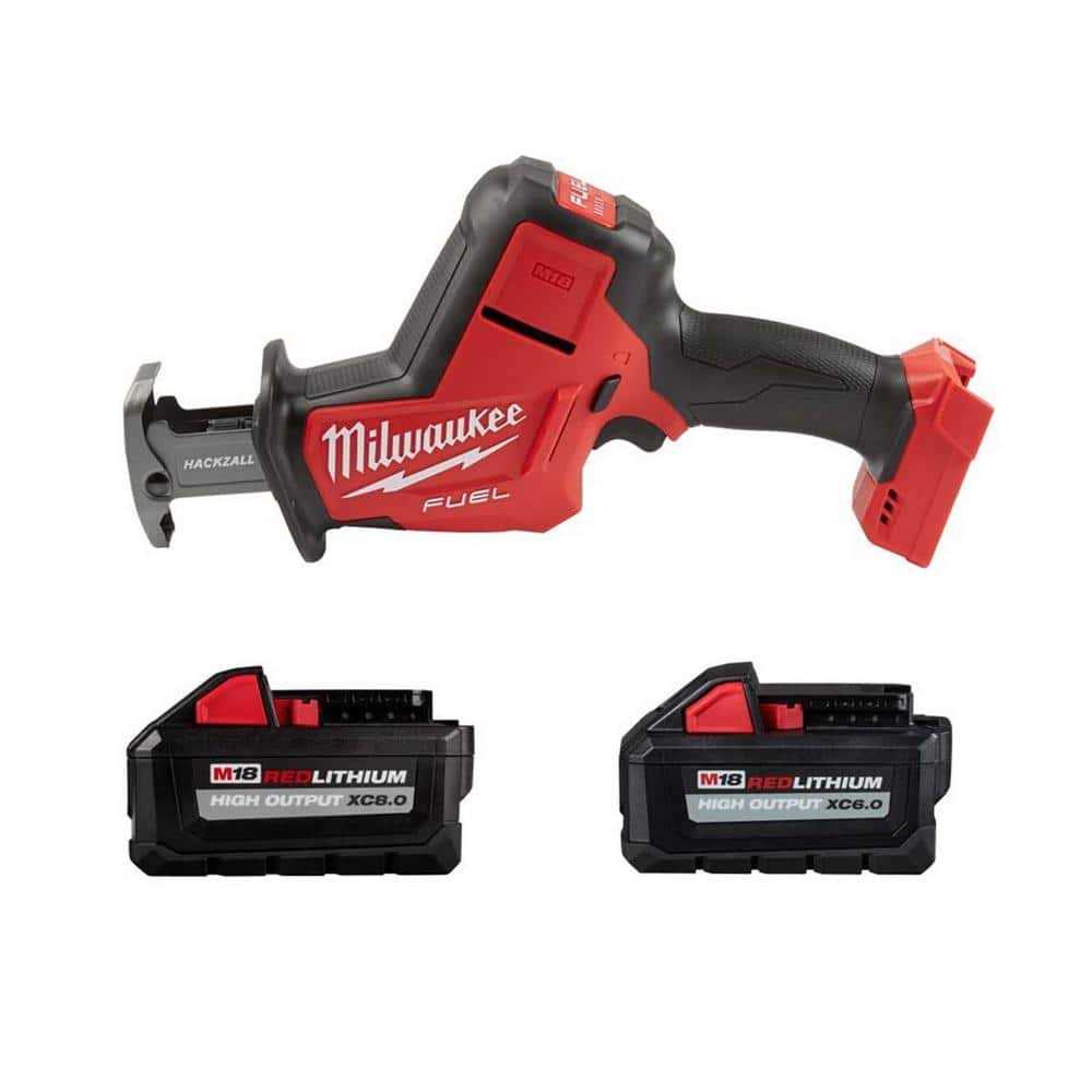 Milwaukee M18 FUEL Lithium-Ion Brushless Cordless HACKZALL Reciprocating Saw Ah Battery - Cheap Fitting