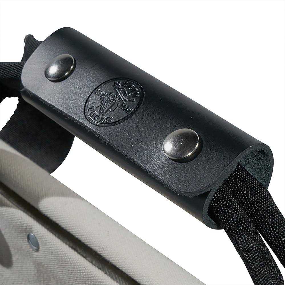 Klein Tools Canvas Tool Bag Leather Bottom 5003 - Cheap Fitting