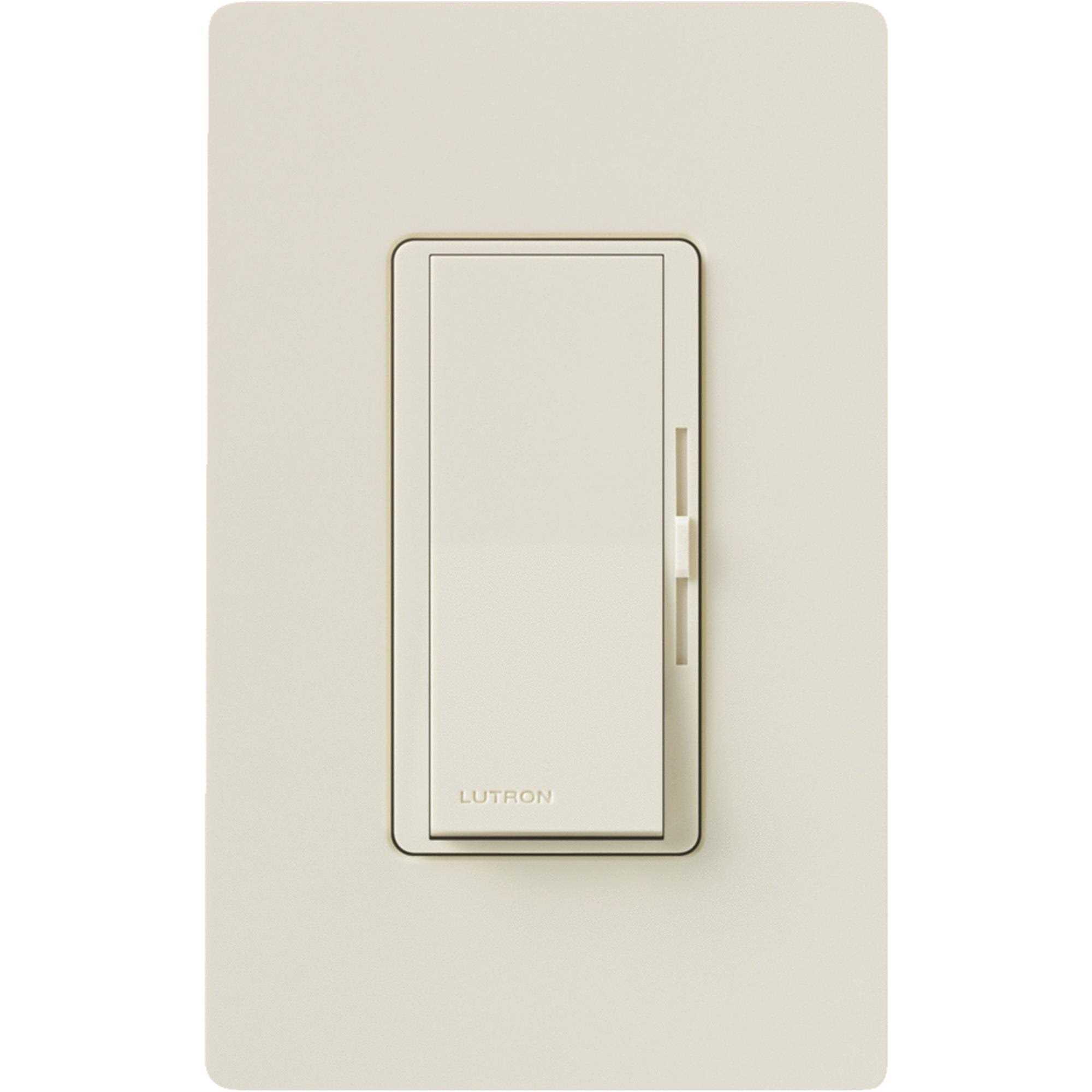 Lutron Diva LED Dimmer – Almond - Cheap Fitting
