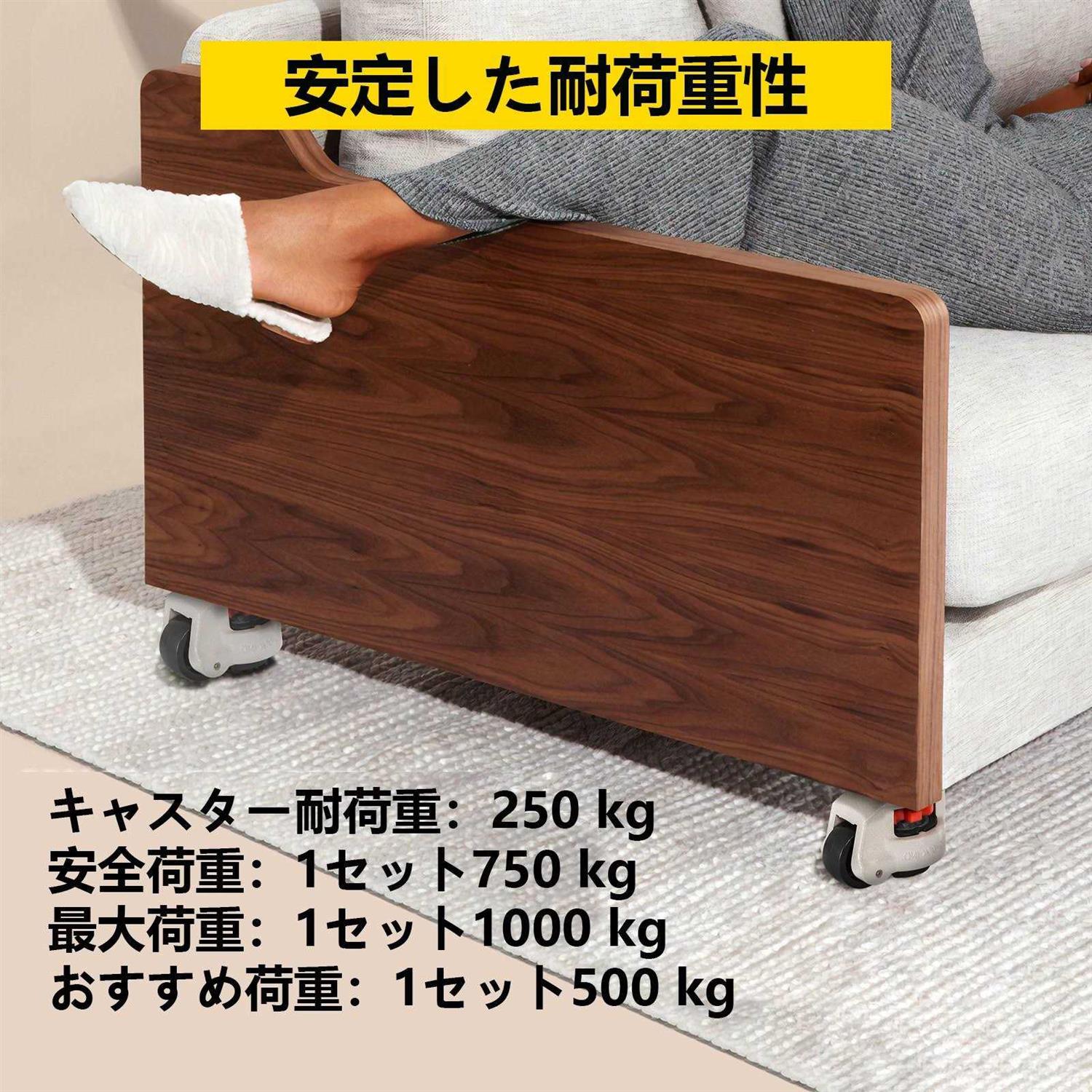 VEVOR 4 Pack Leveling Casters Gd-60f Plate Mounted Footmaster Leveling Caster JLSPTJFML4PCS60F1V0 - Cheap Fitting