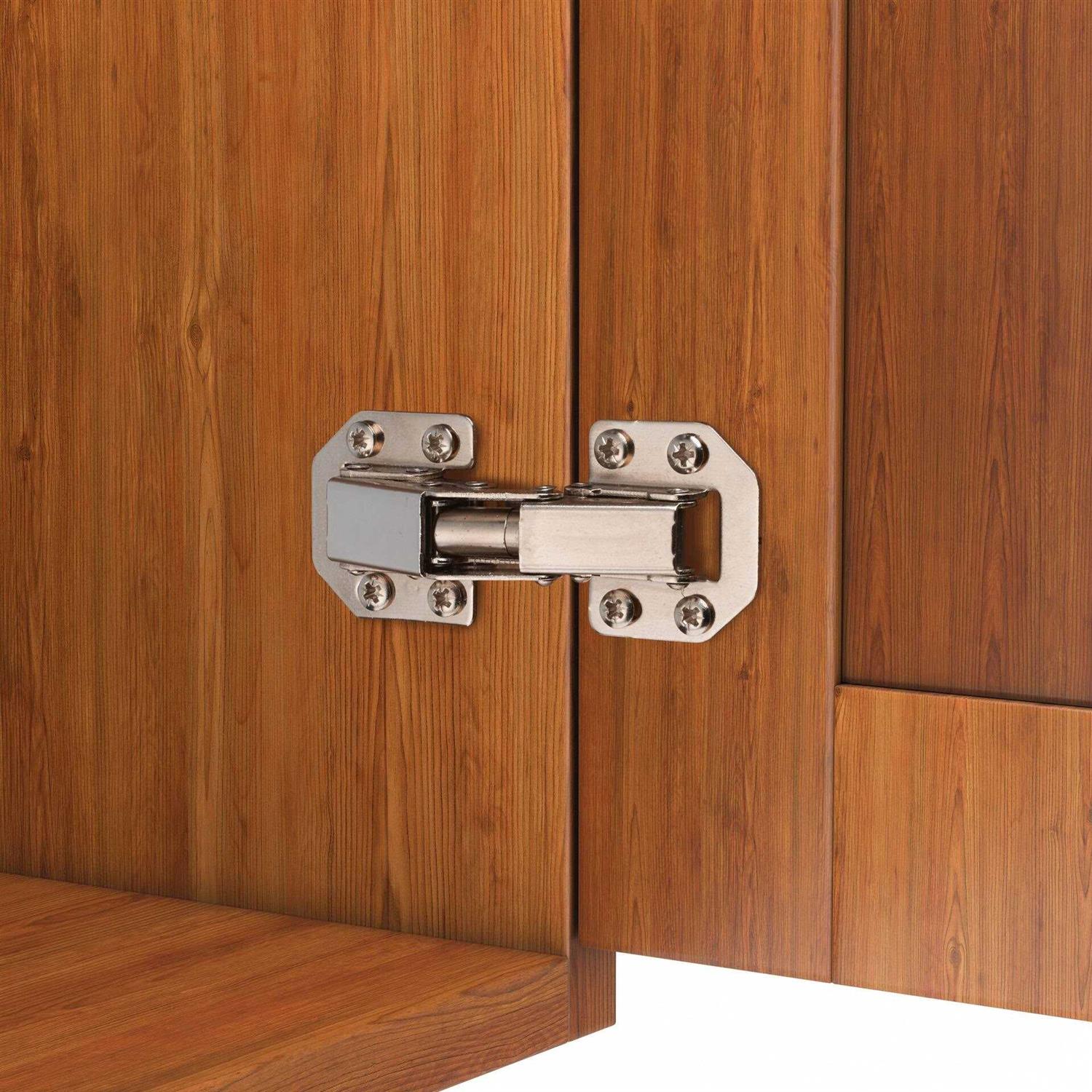 Richelieu Nickel Plated Self-Closing Cabinet Hinge - Cheap Fitting