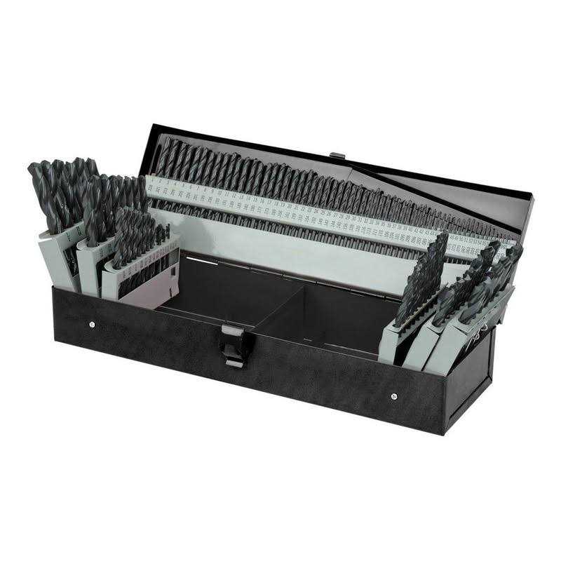 Warrior High Speed Steel Drill Bit Set with Index - Cheap Fitting