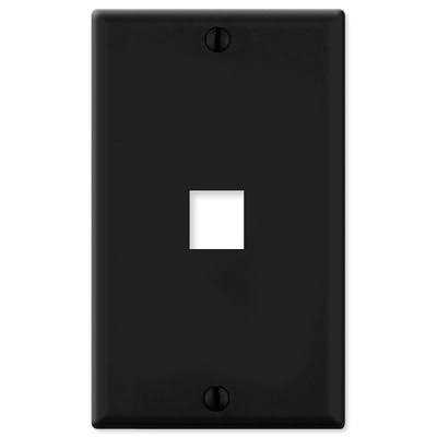 Leviton QuickPort Wallplate 1-Gang 41080-1WP - Cheap Fitting
