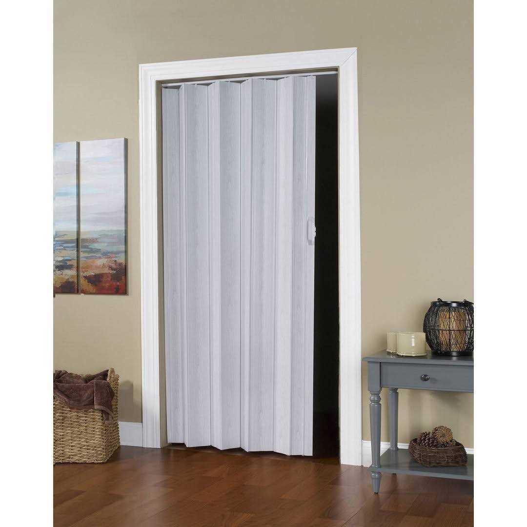 Spectrum Via 48 inchwide x inchhigh Accordion Vinyl Folding Door - Cheap Fitting