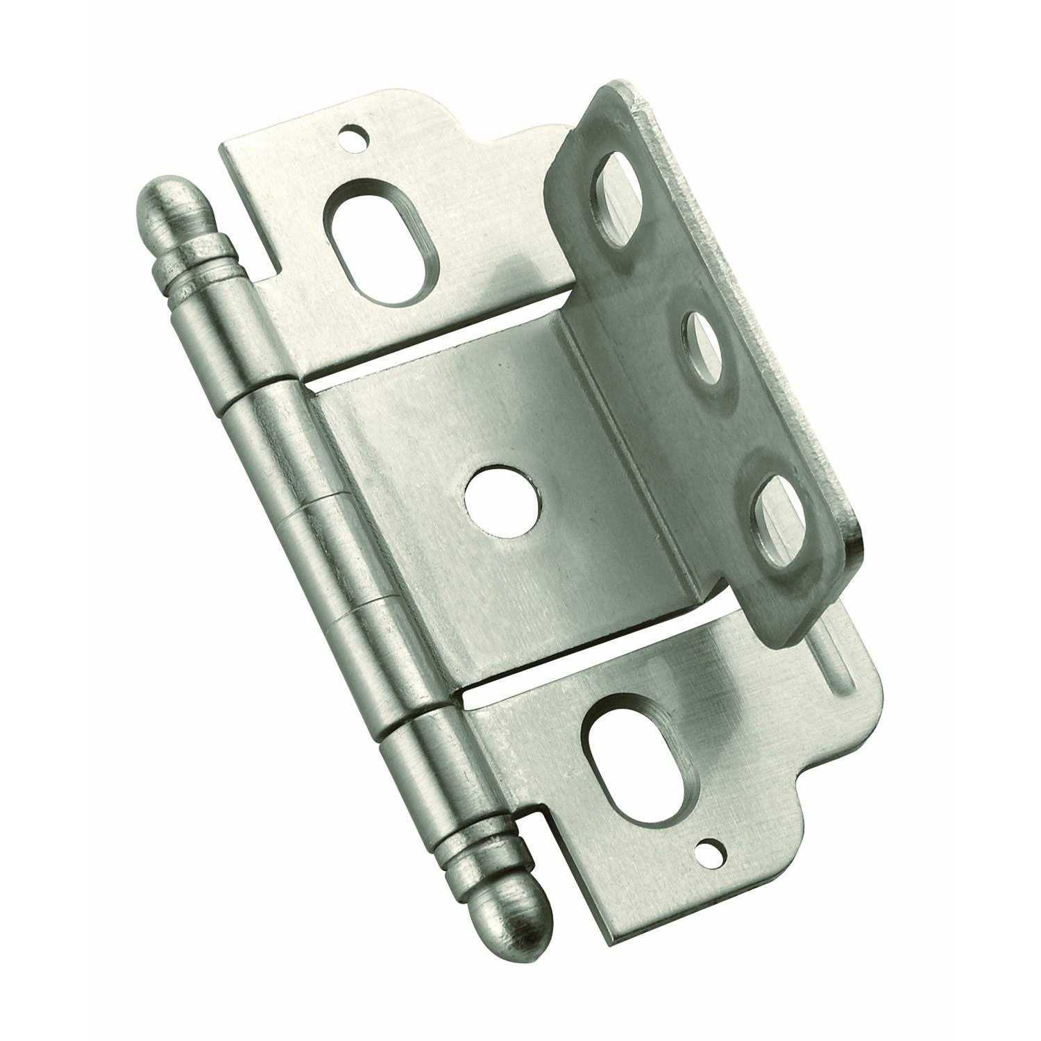 Amerock 3/4 Full Inset Partial Wrap Ball Tip Cabinet Hinge PK3180TBG10 - Cheap Fitting