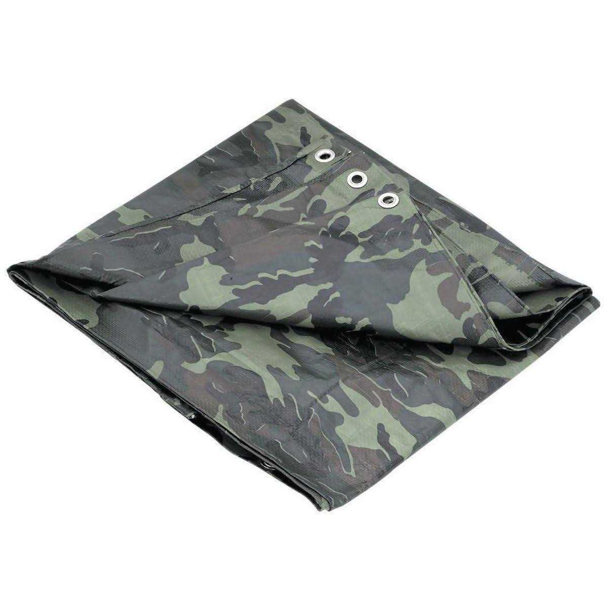 Hft Weather Resistant Tarp 4 in. x 9 ft. 6 in. Camouflage All Purpose - Cheap Fitting